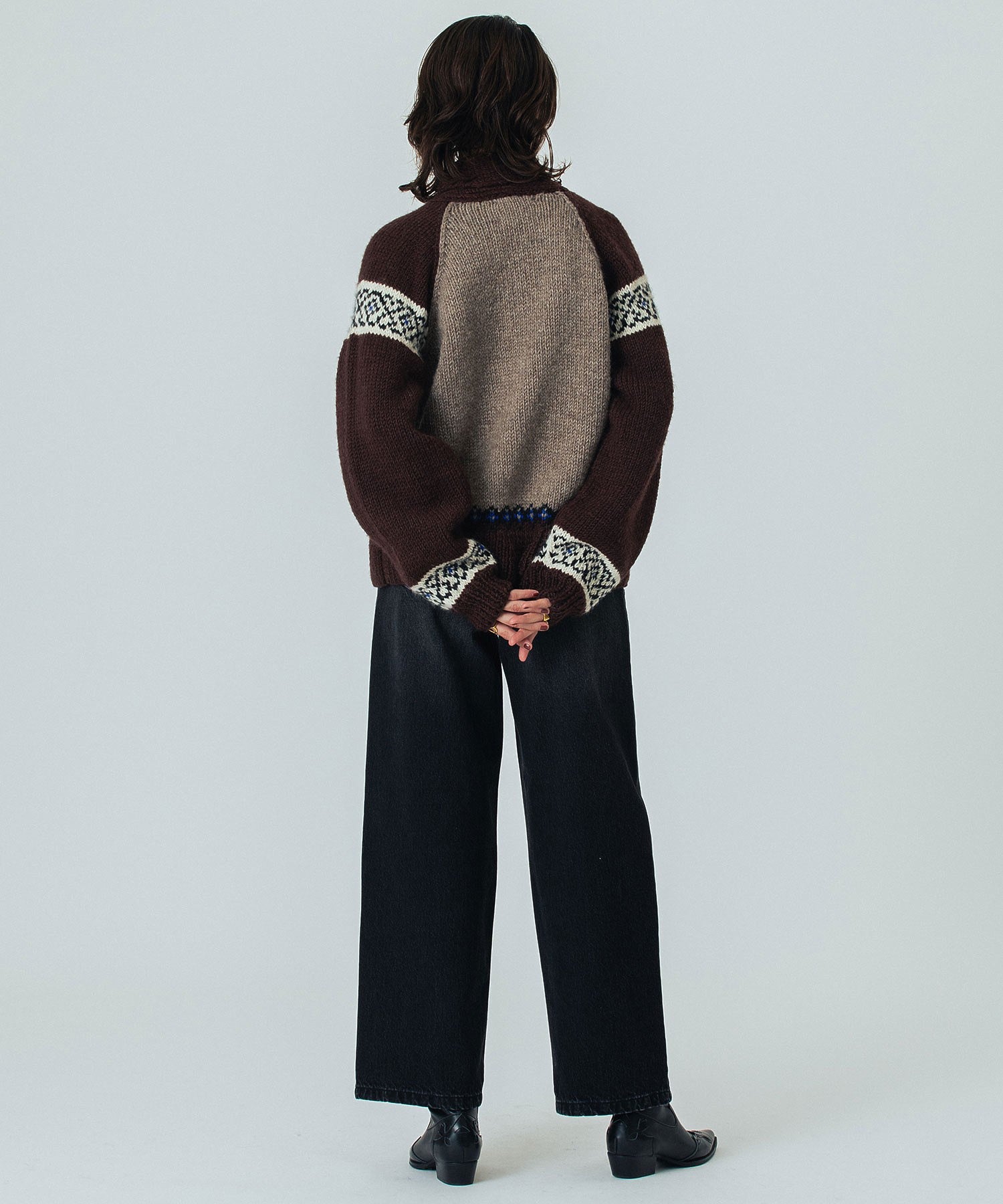 CREOLME/NEPAL KNIT CARDIGAN