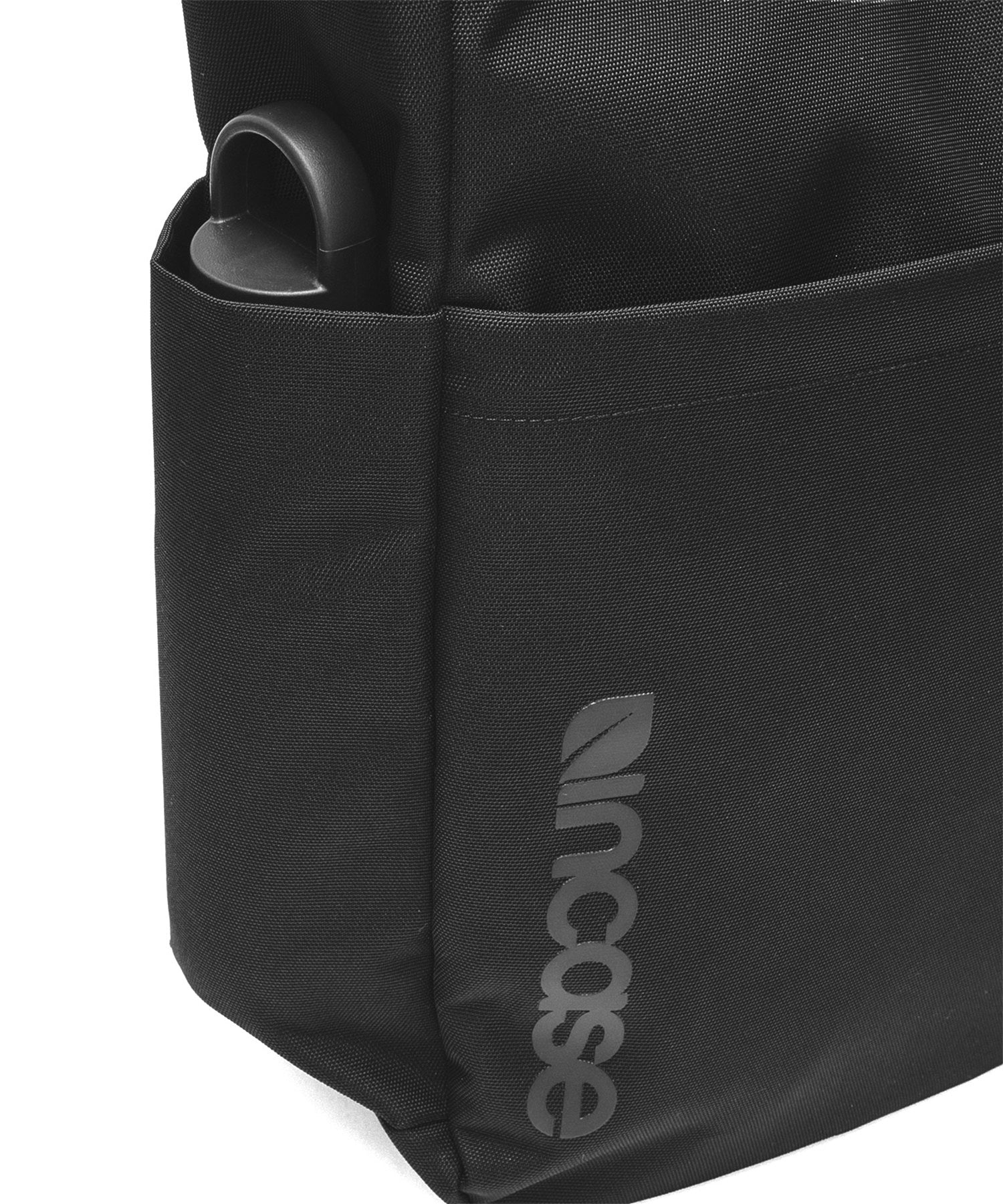 Grid 2-Way Tote Bag - Black