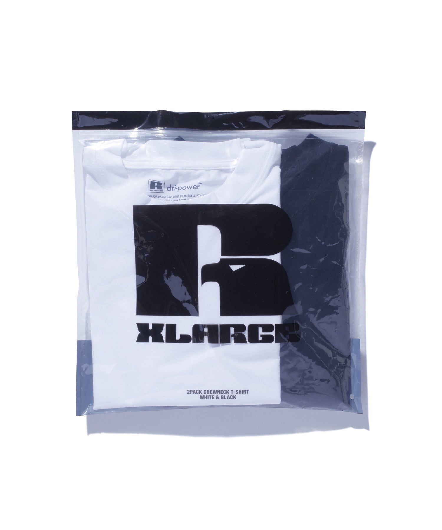 XLARGE×RUSSELL ATHLETIC DRI-POWER 2-PACK TEE