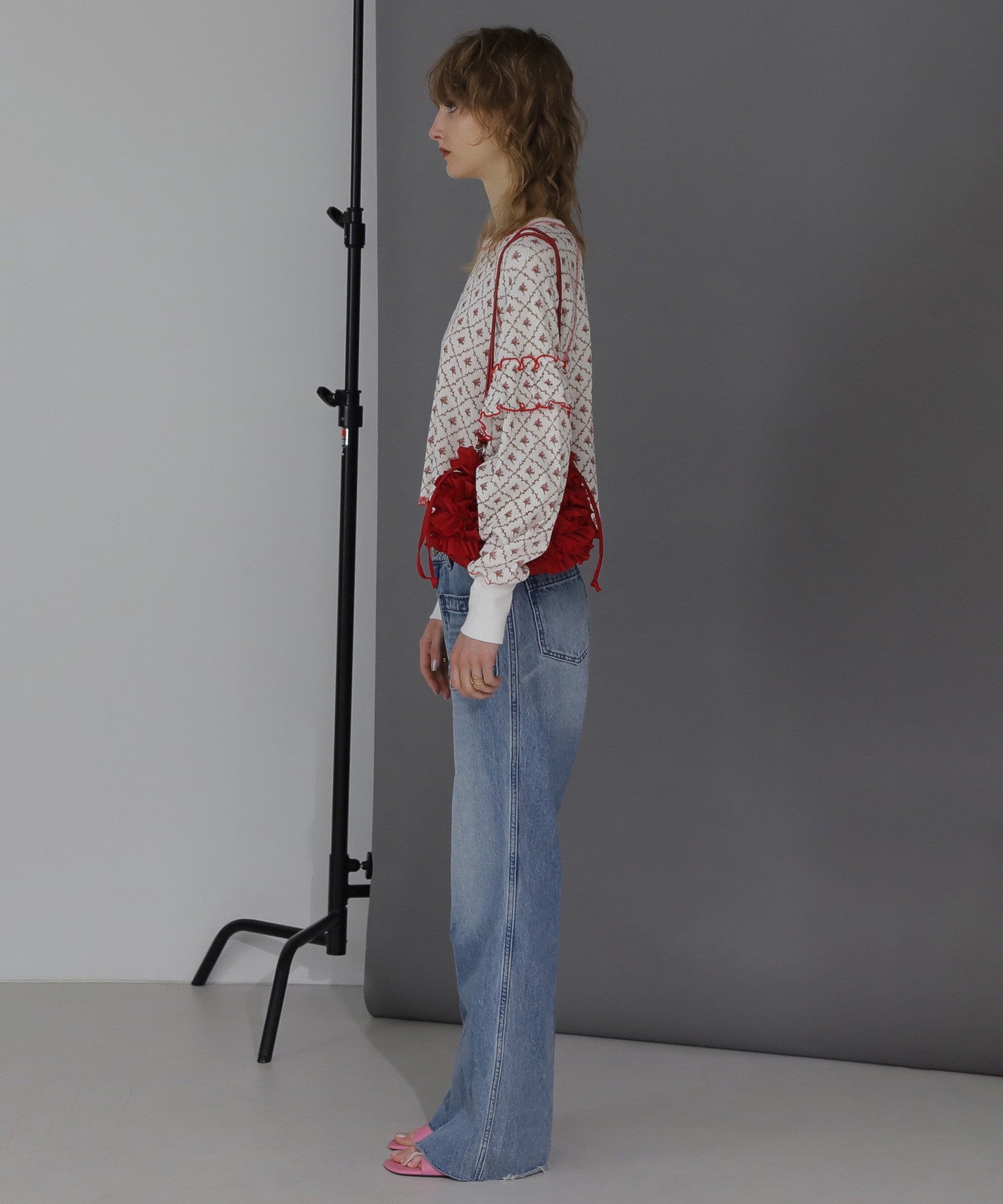 mag.by c/フラワーサーマルトップス