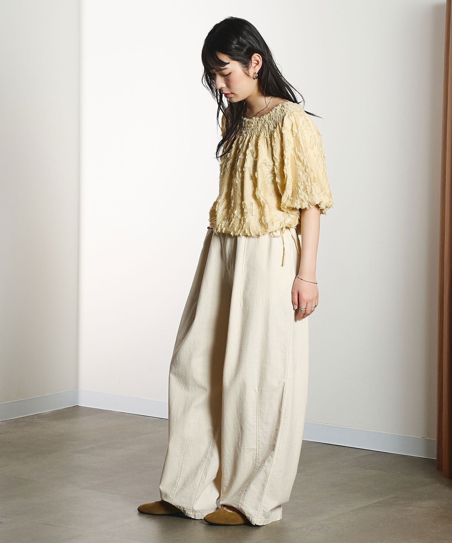 model:163cm 着用サイズ:ONE SIZE