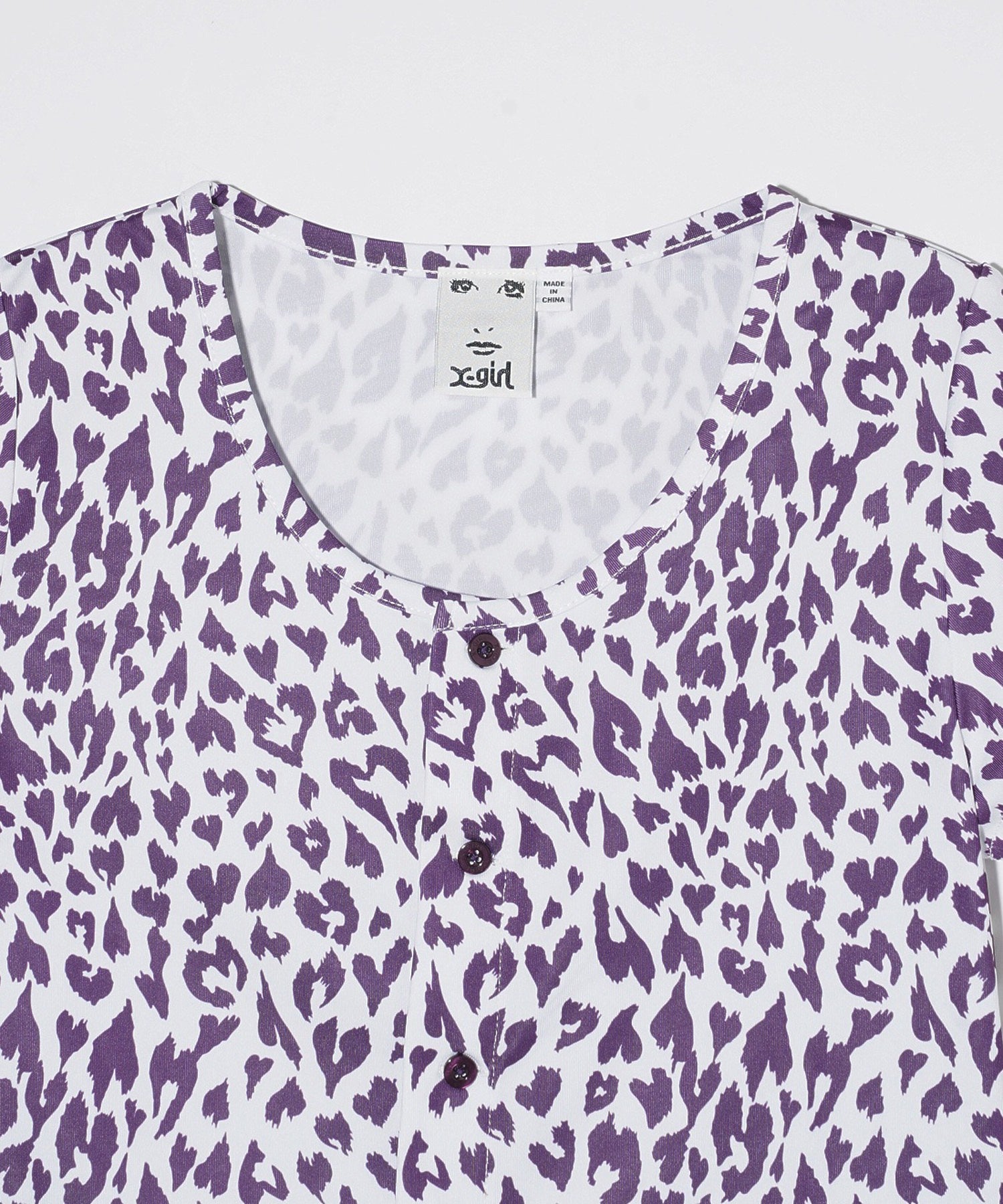 HEART LEOPARD CARDIGAN