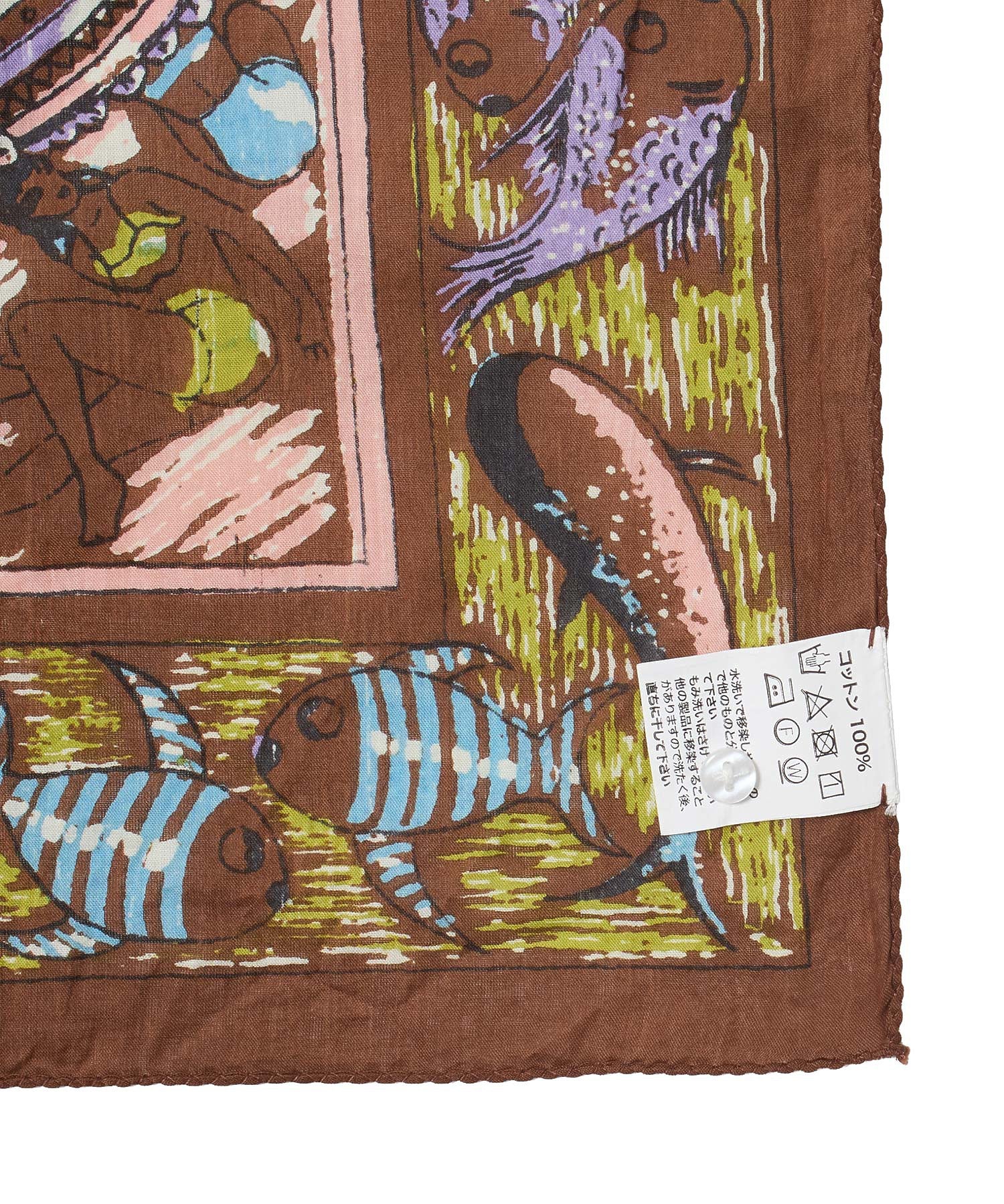 BINDU/ACAPULCO 64㎝ MAP SCARF