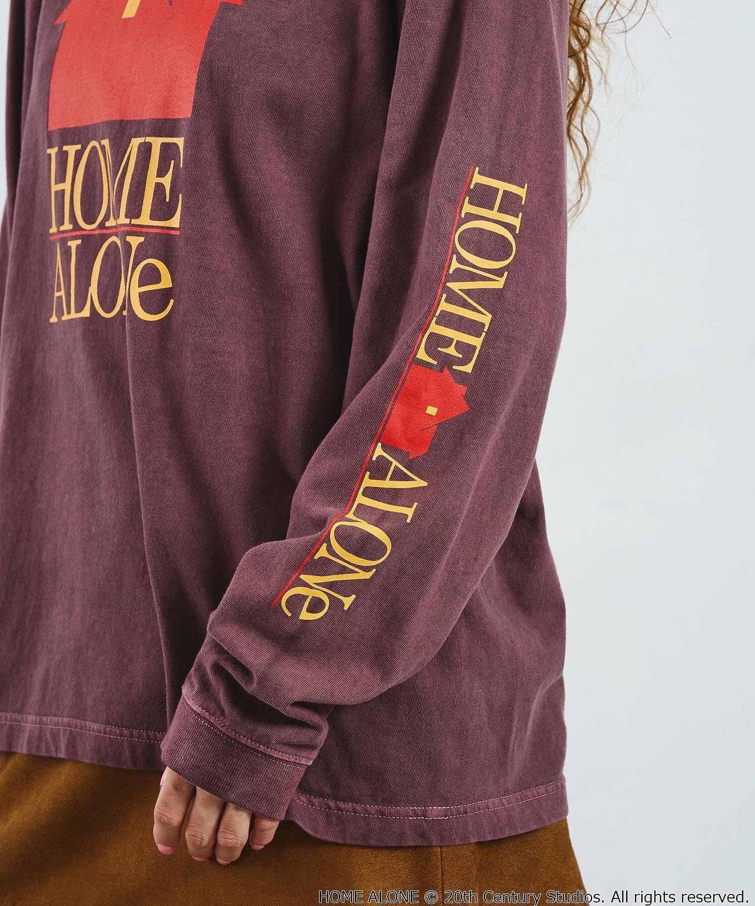 CREOLME/HOME ALONE /L/S TEE