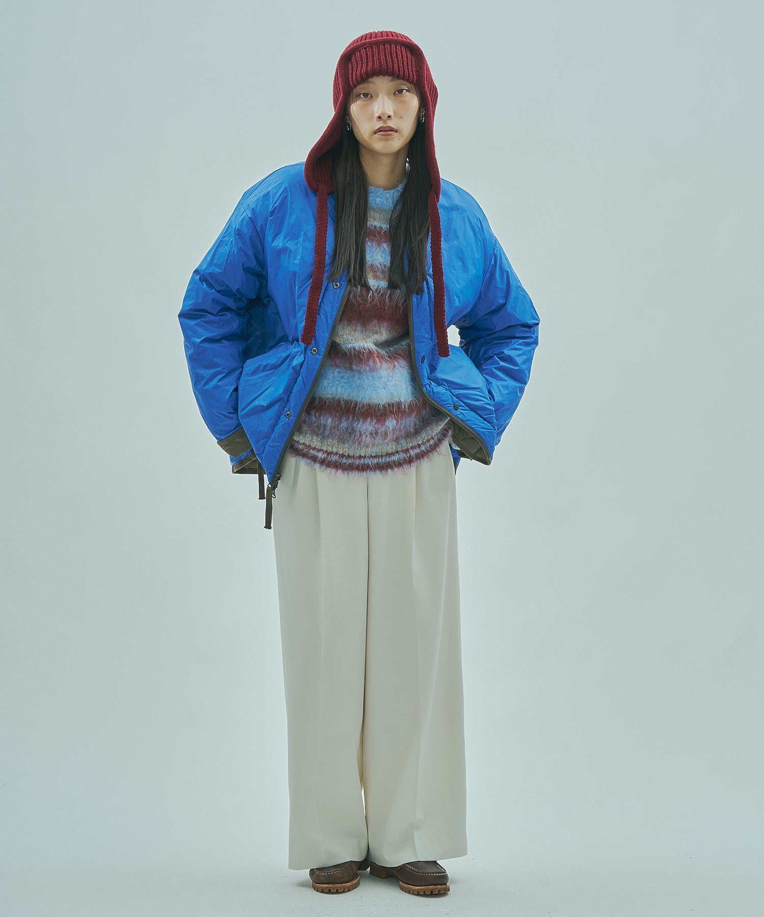 model:163cm 着用サイズ:M