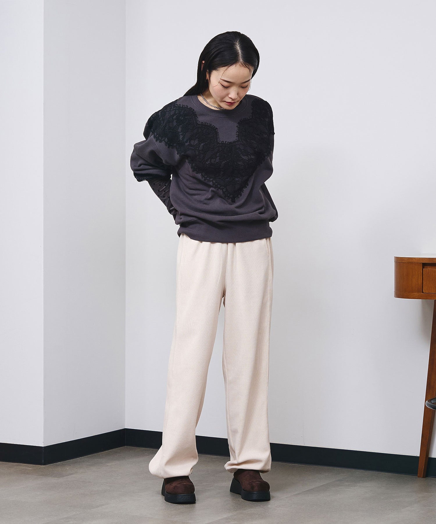model:166cm 着用サイズ:S