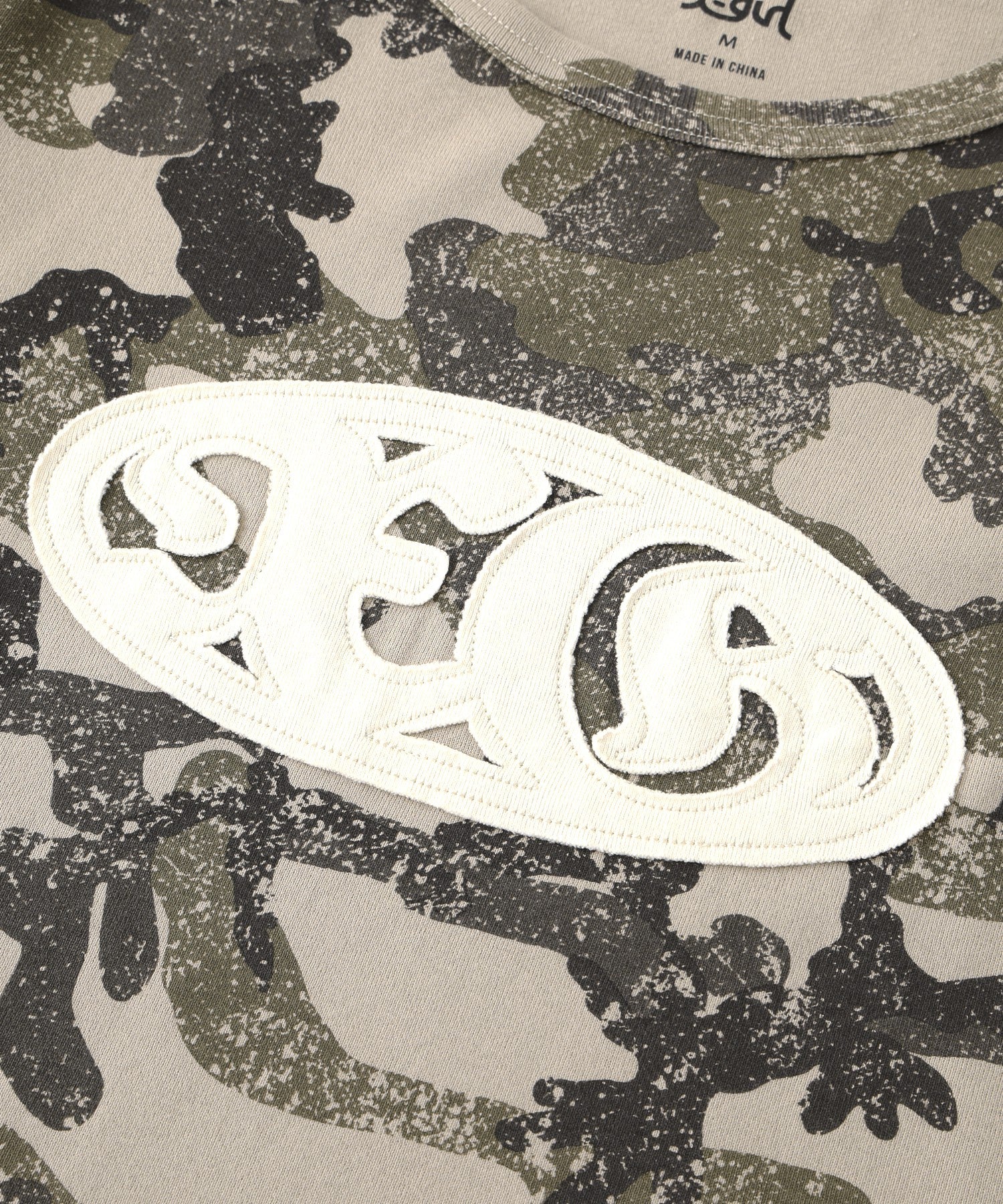 OVAL LOGO PATCH L/S COMPACT TOP