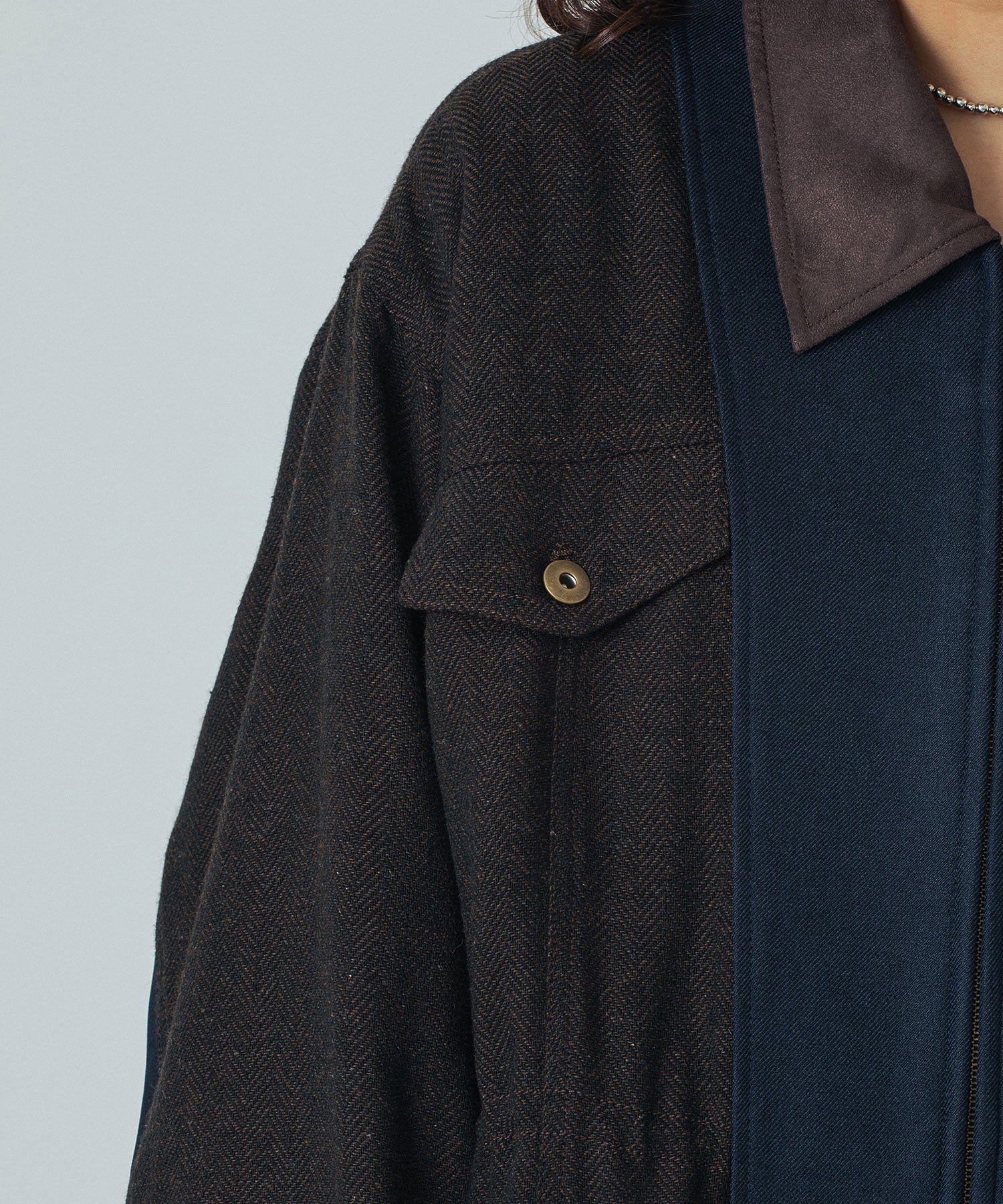 HERRINGBONE HUNTING JACKET