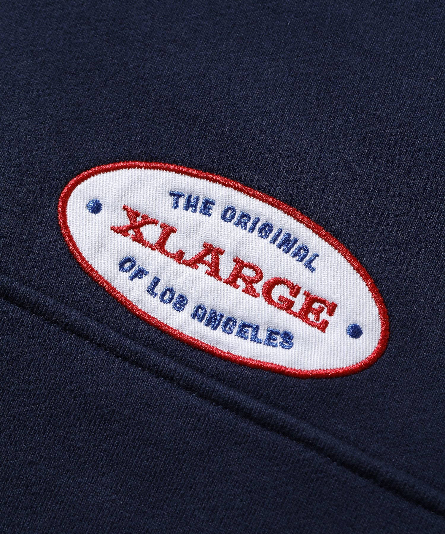 CLASSIC OVAL LOGO HALF ZIP SWEAT