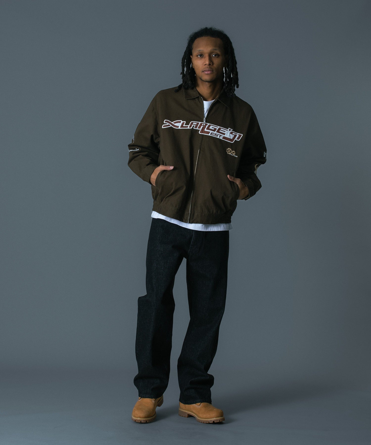 PEACH FINISHED WORK JACKET