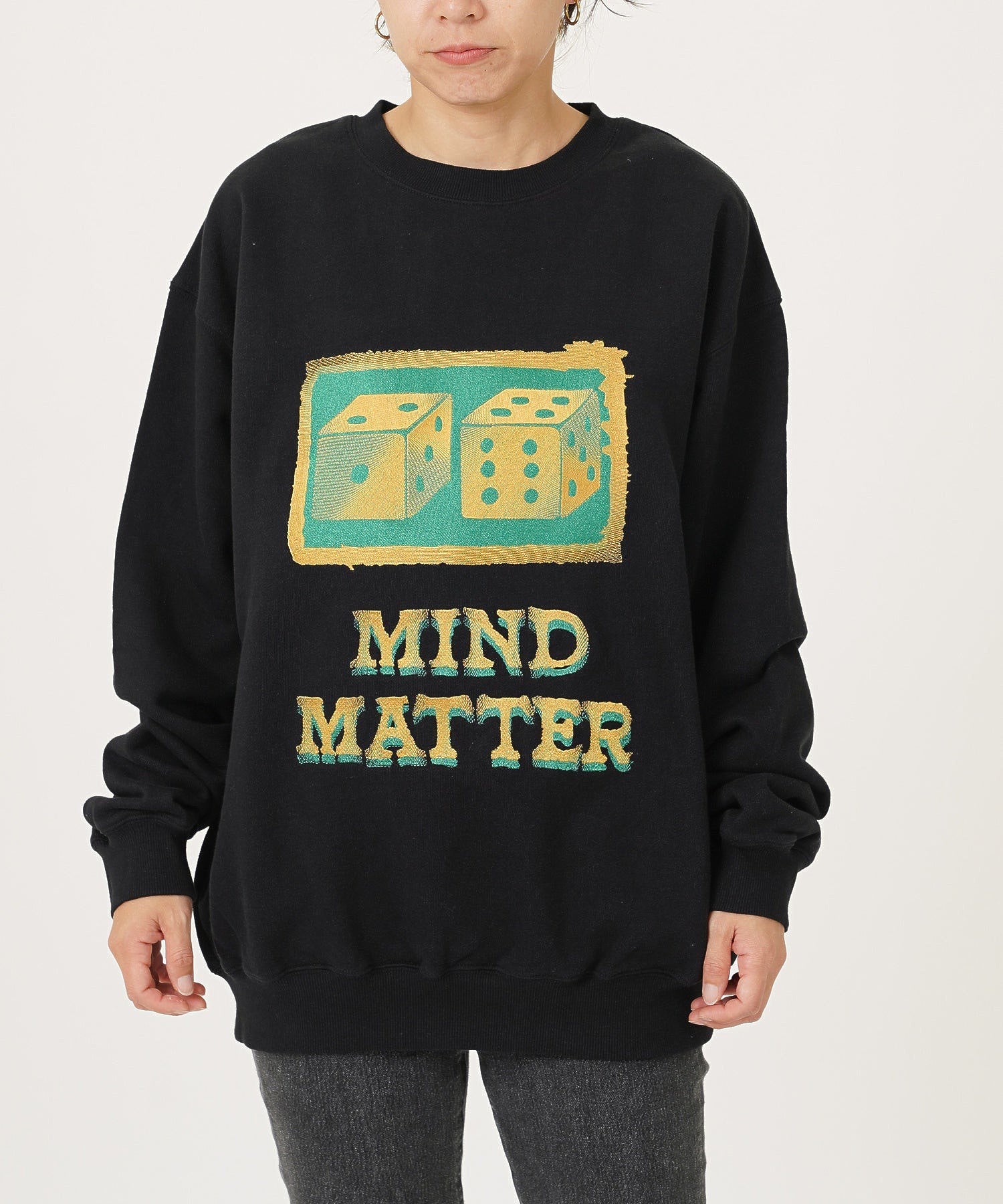 model：156cm / 着用サイズ：Mサイズ