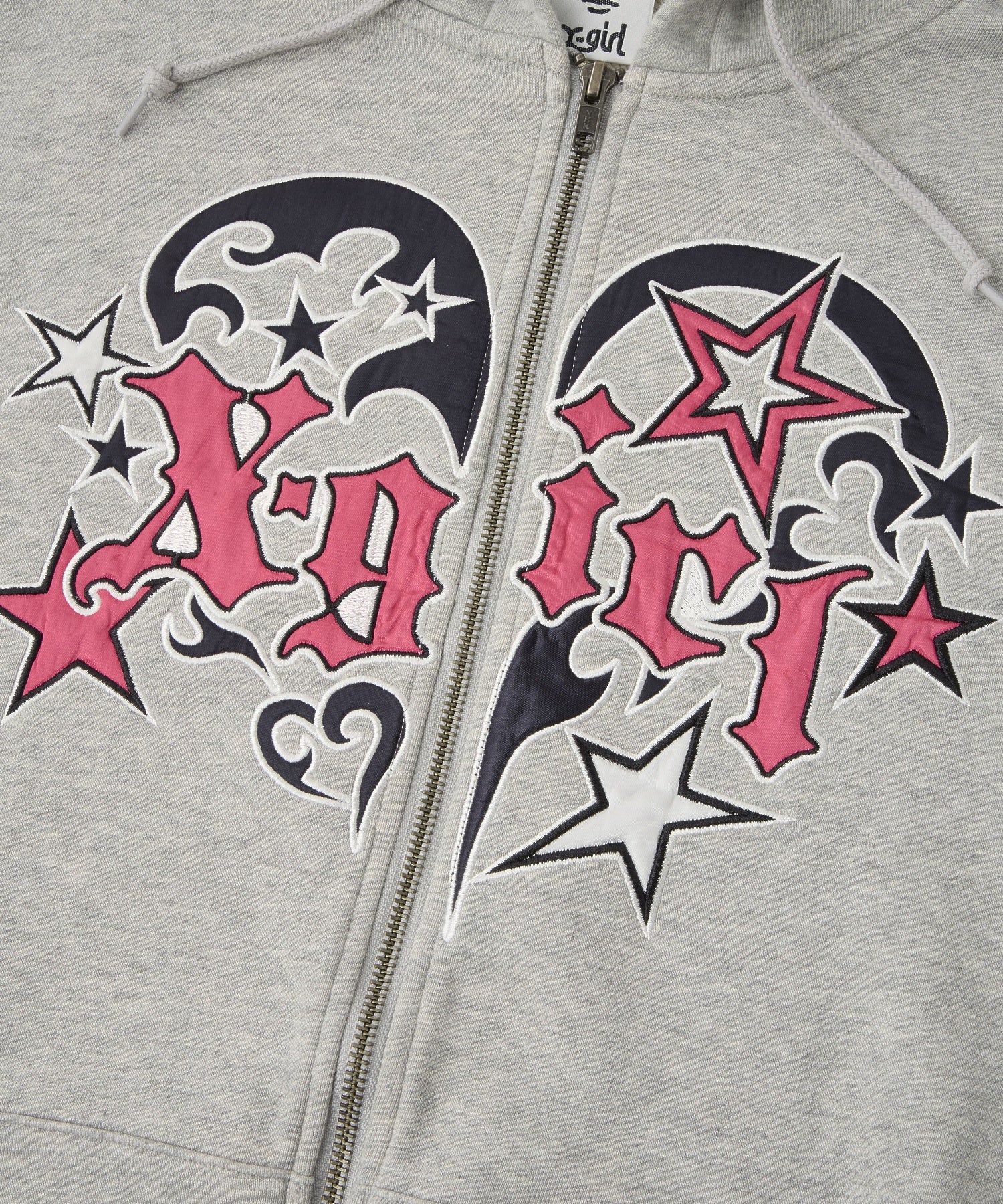 TRIBAL HEART ZIP UP SWEAT HOODIE