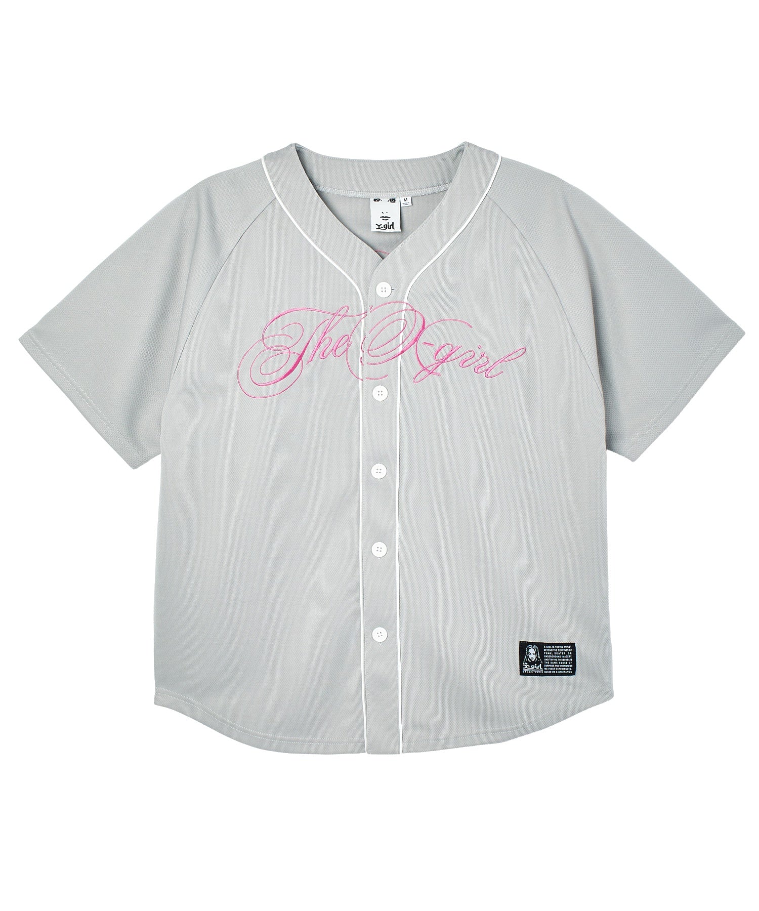 SCRIPT LOGO BASEBALL SHIRT
