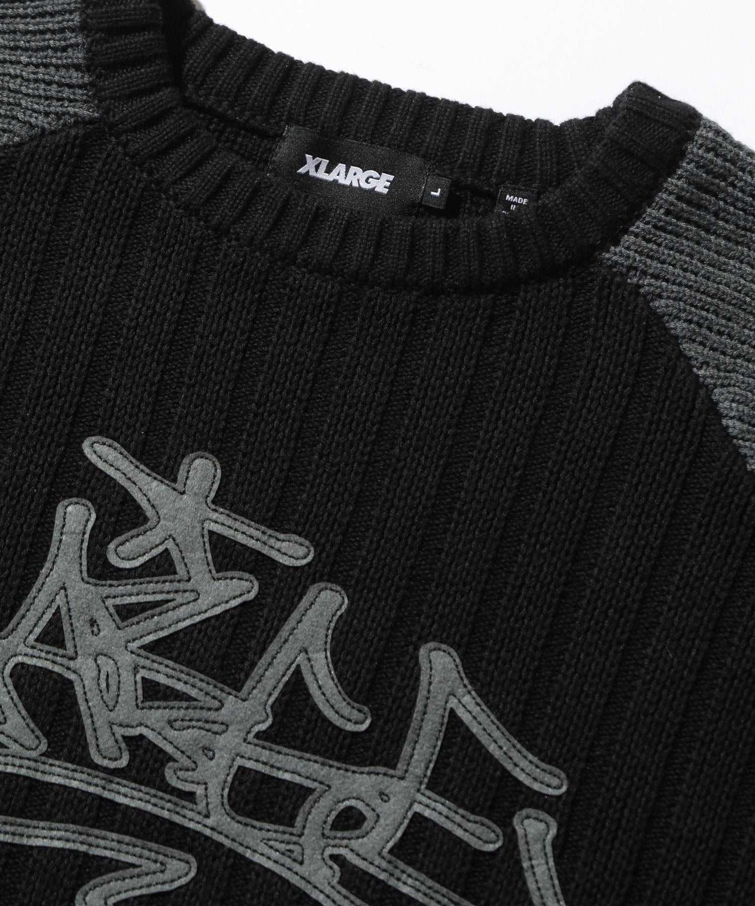 PATCHED SWEATER