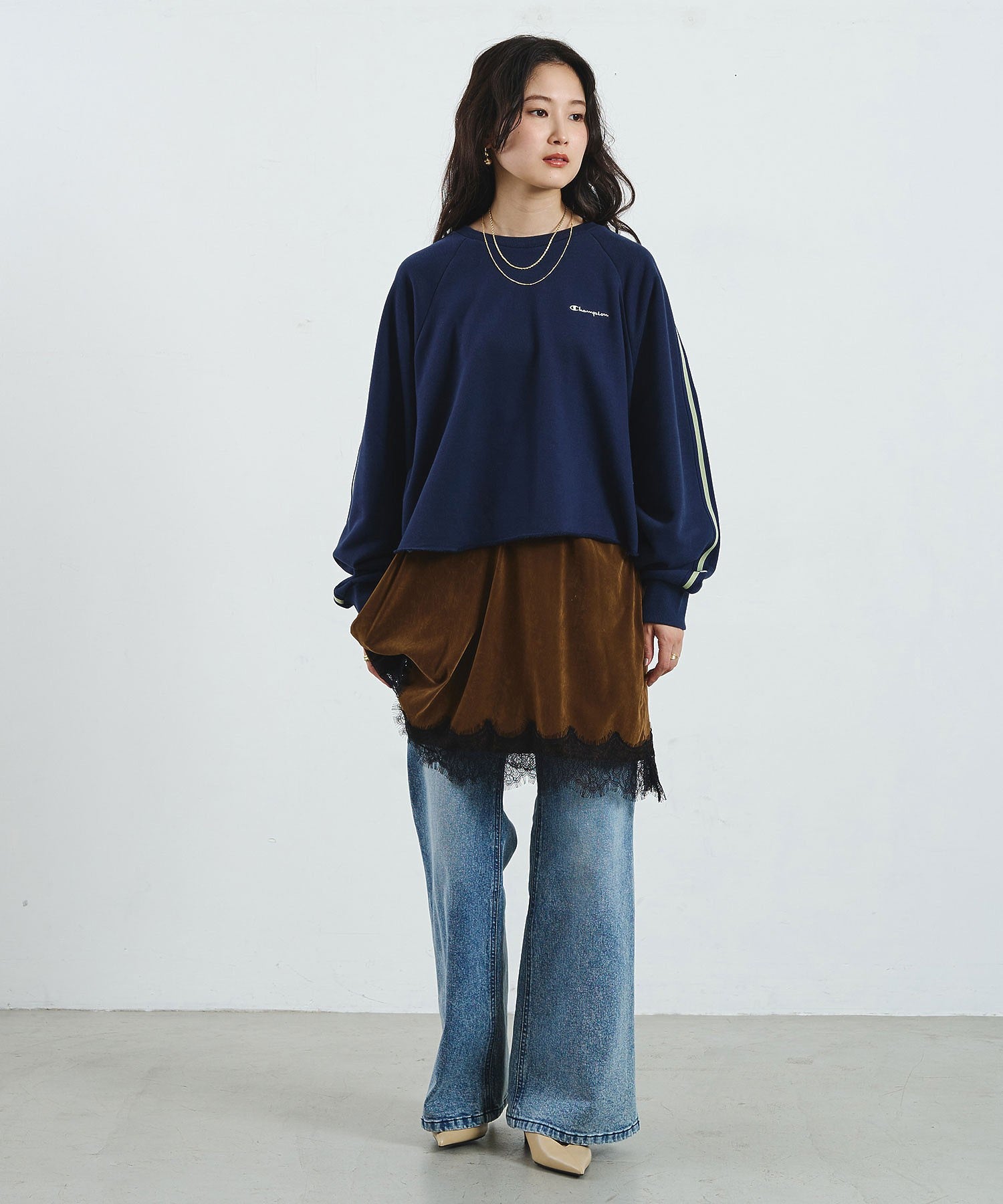 model:164cm 着用サイズ:ONE SIZE