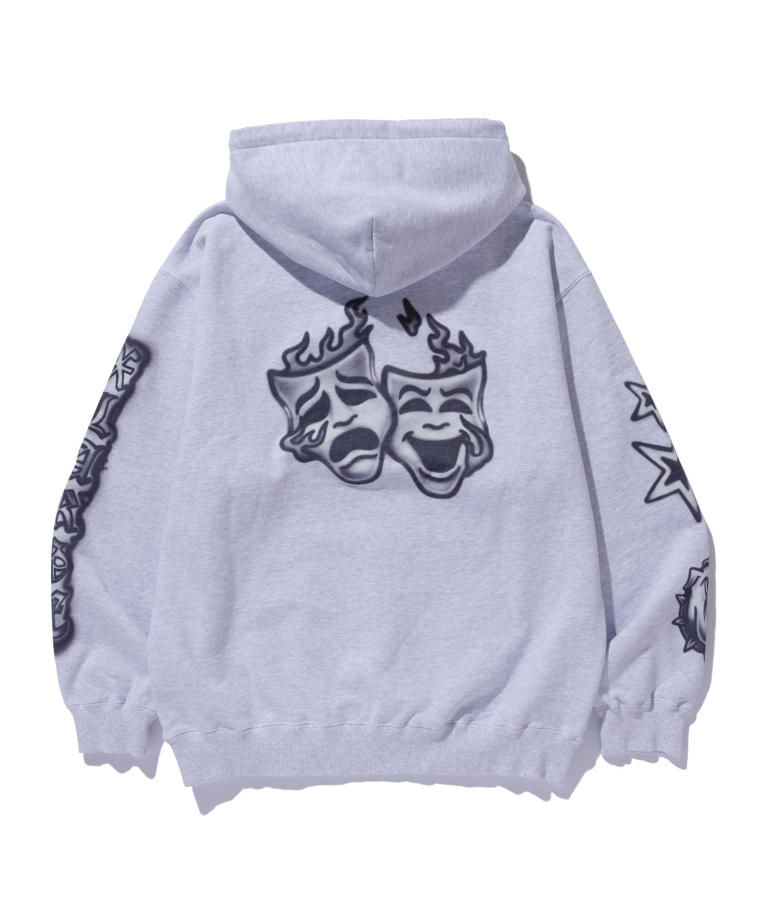 AIRBRUSH PULLOVER HOODED SWEATSHIRT