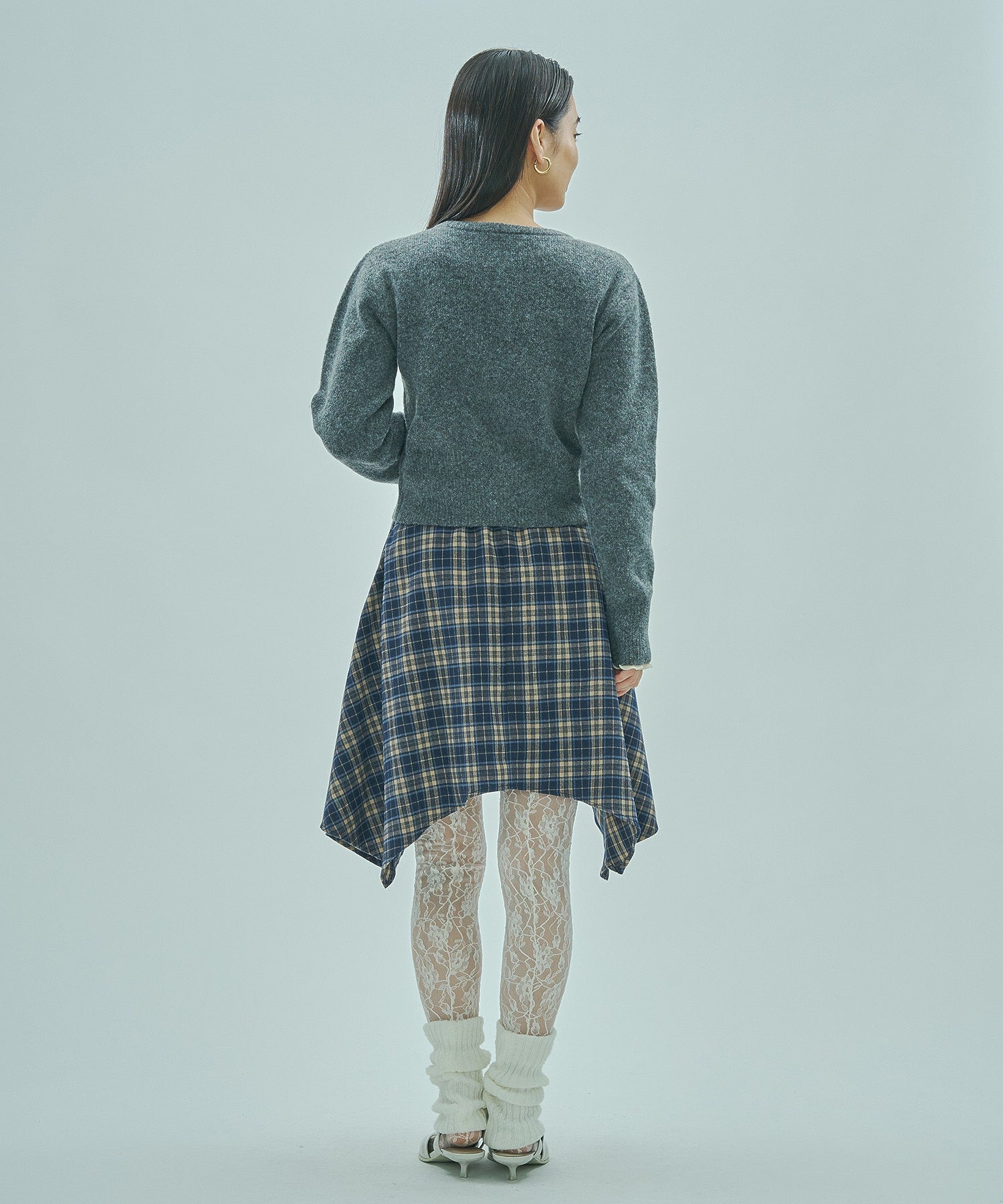 CROPPED KNIT CARDIGAN