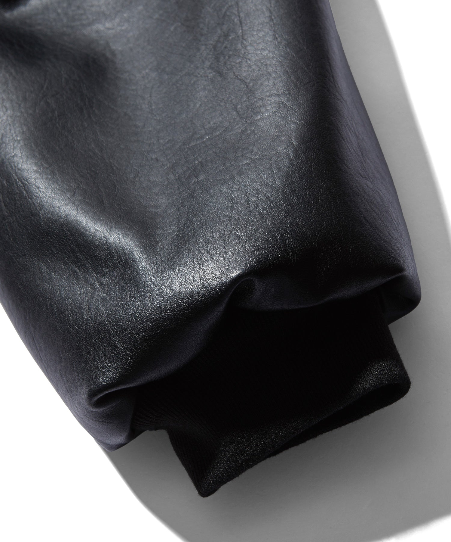 FAUX LEATHER PADDED JACKET
