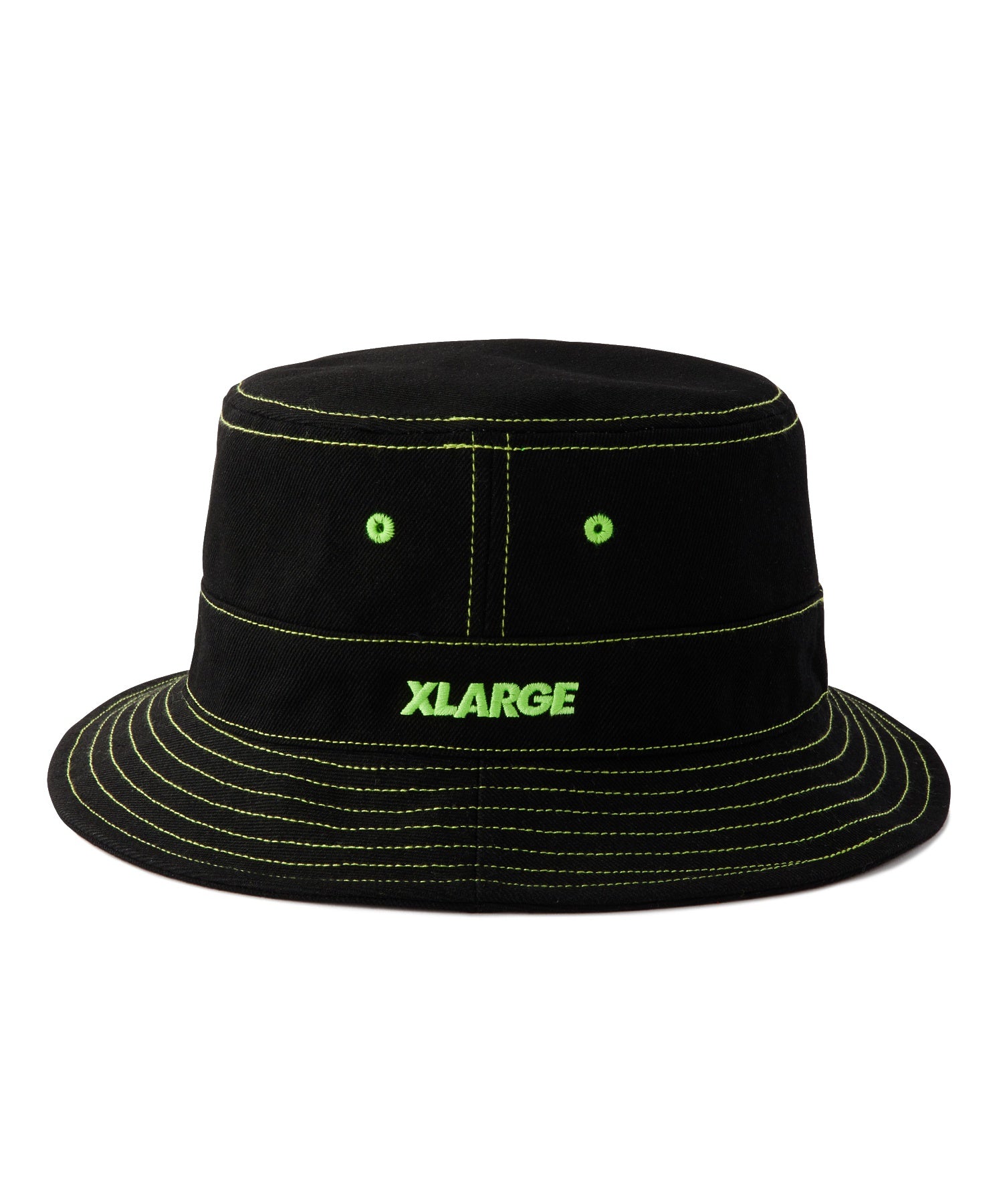 CONTRAST STITCHED BUCKET HAT