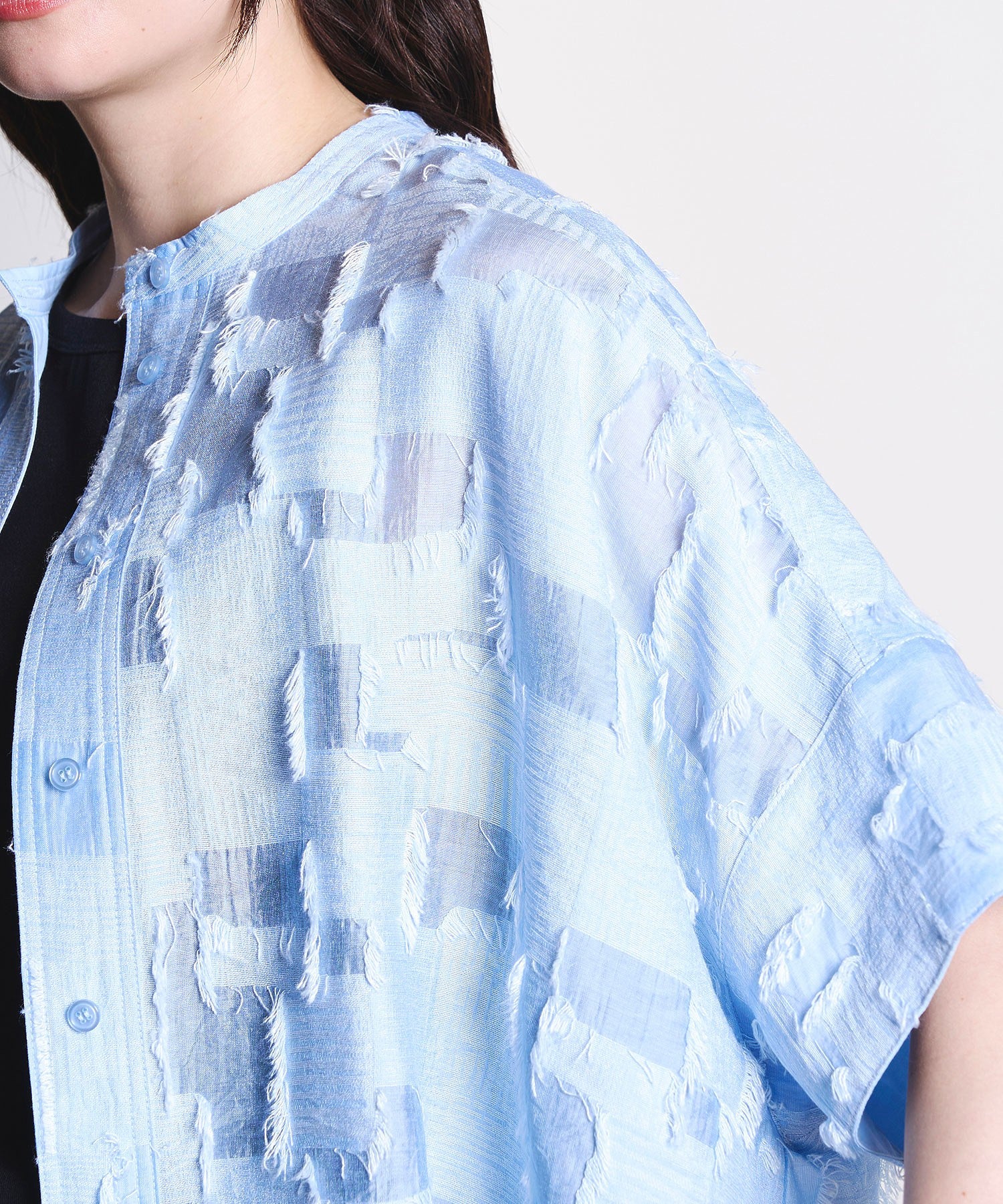 GENE HEAVENS/SHEER DOBBY S/S SHIRT