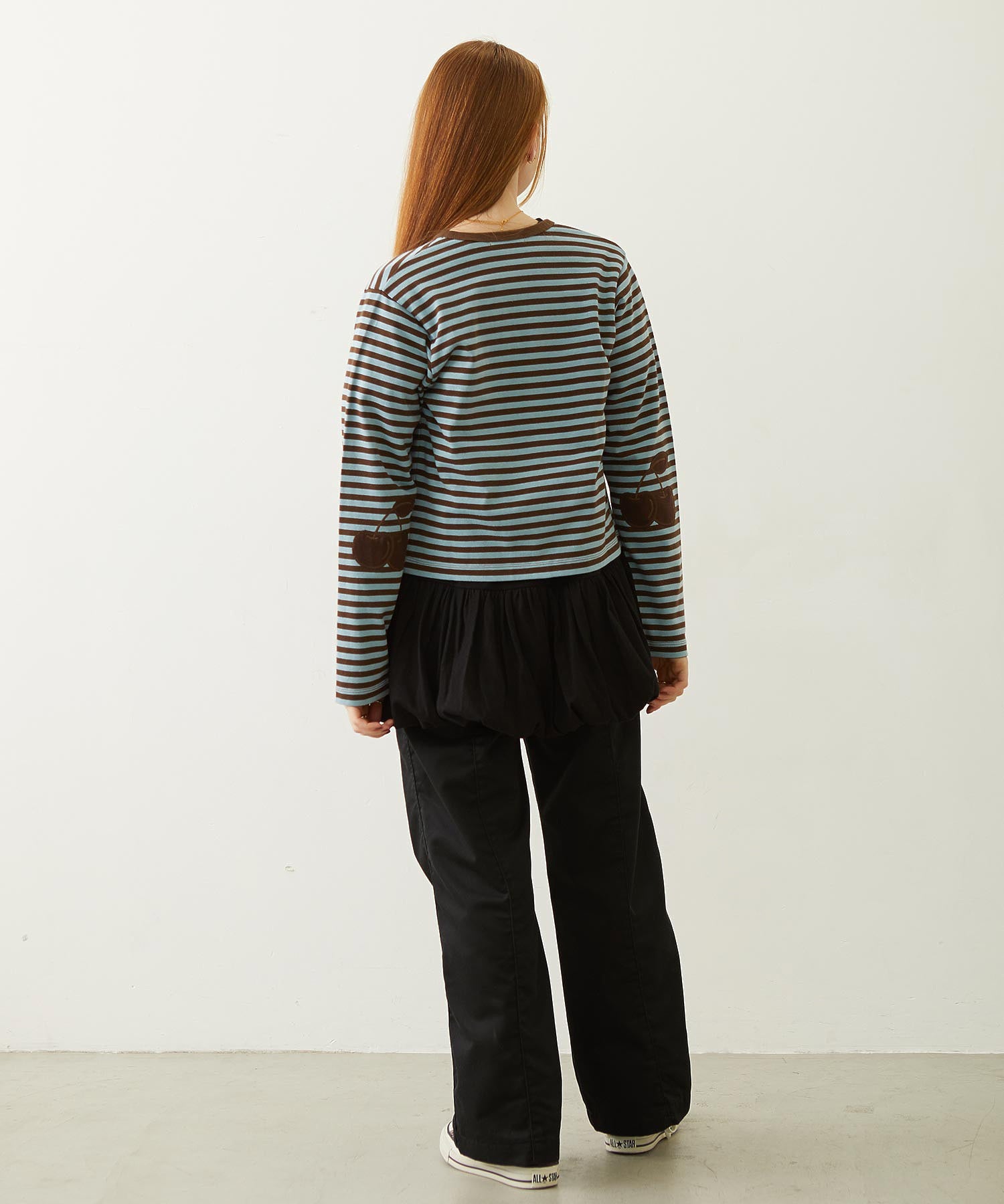 CHERRY ELBOW CARDIGAN