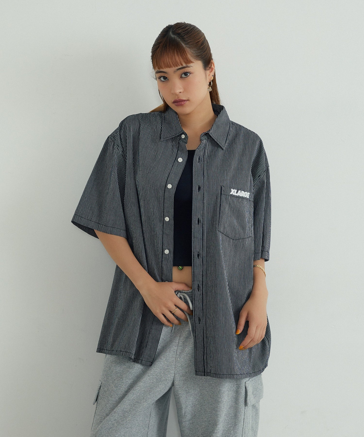 MODEL身長：165cm / 着用サイズ：Lサイズ