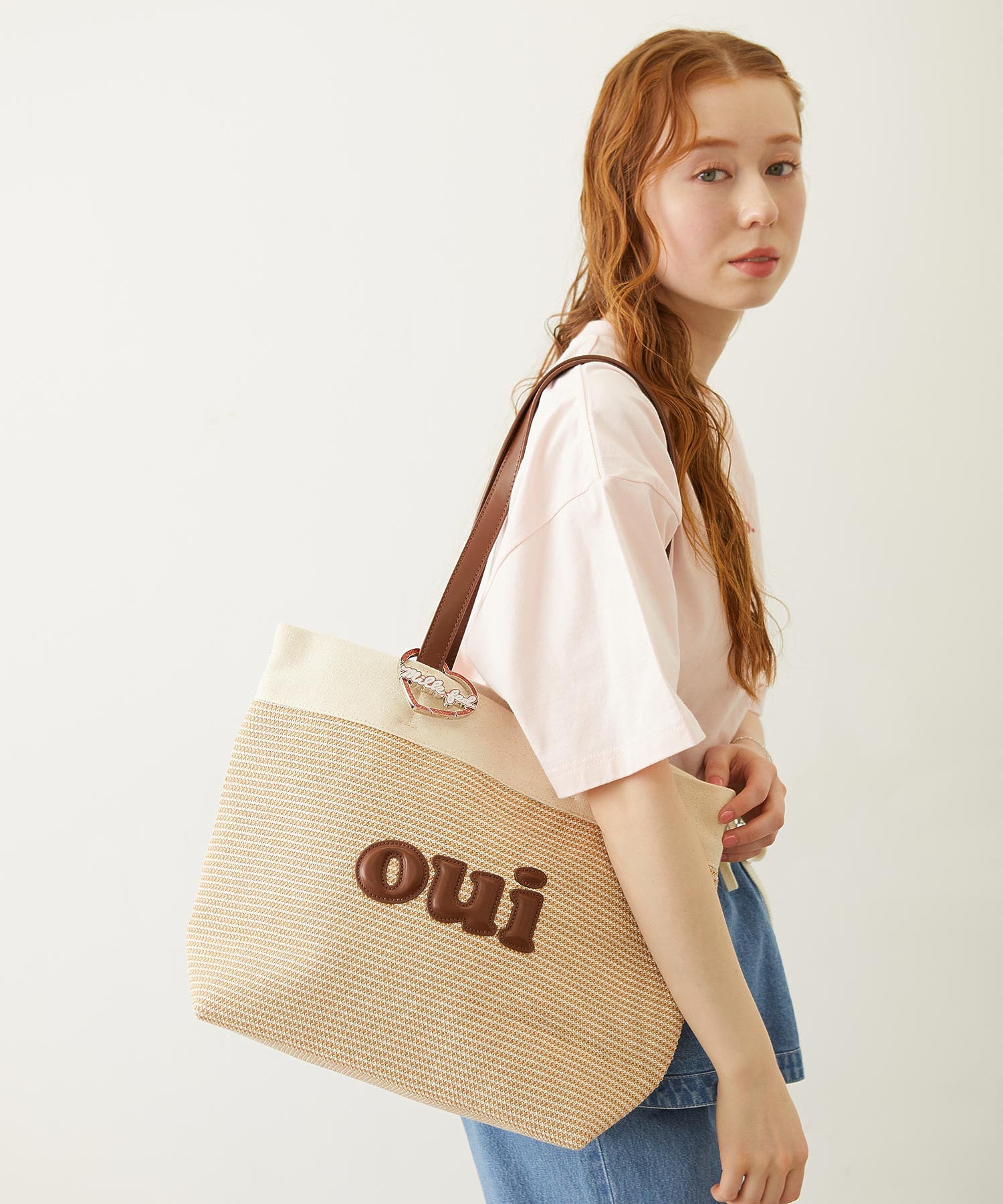OUI BASKET BAG