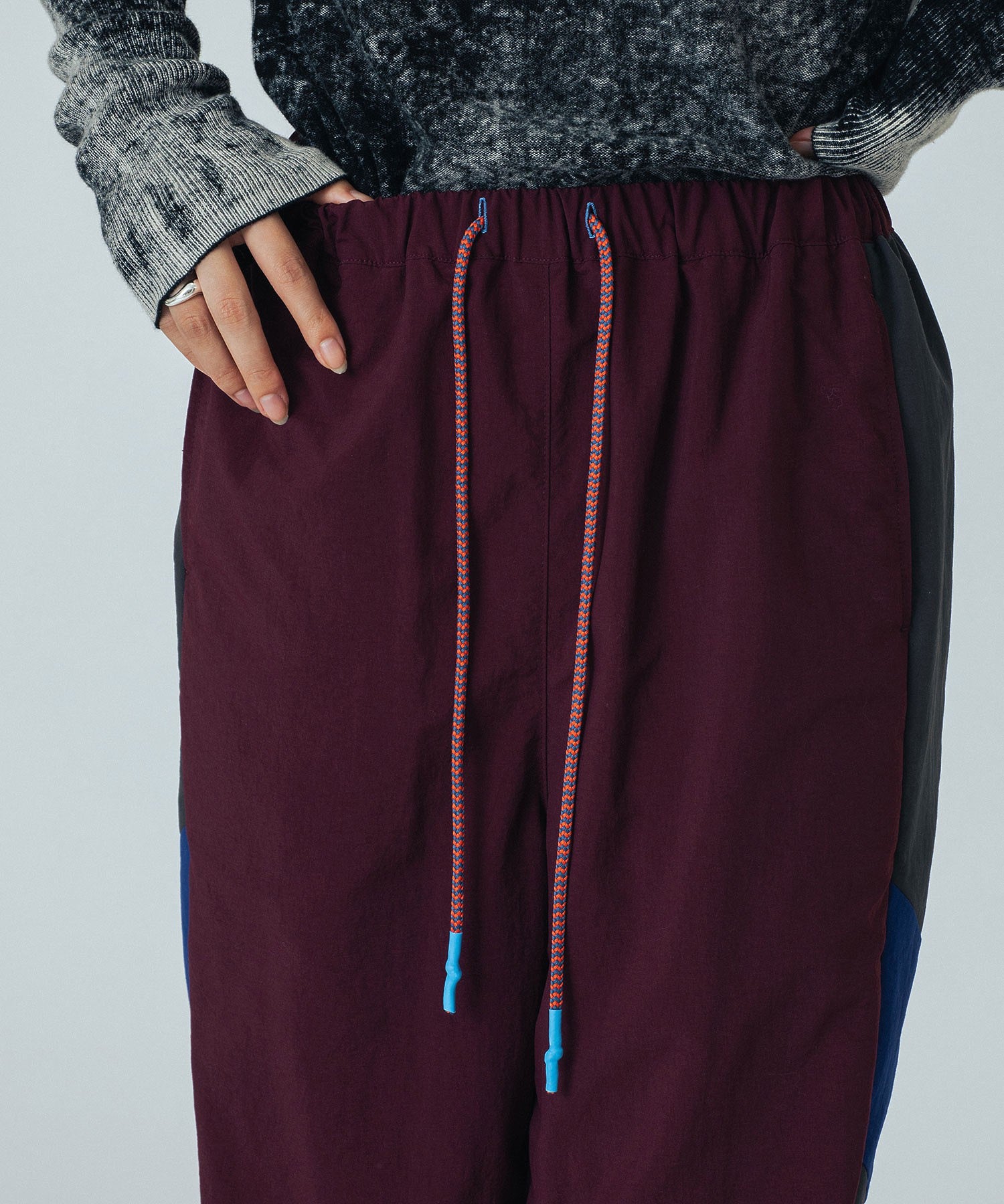 mici/MIX COLOR DRAWSTRING PANT