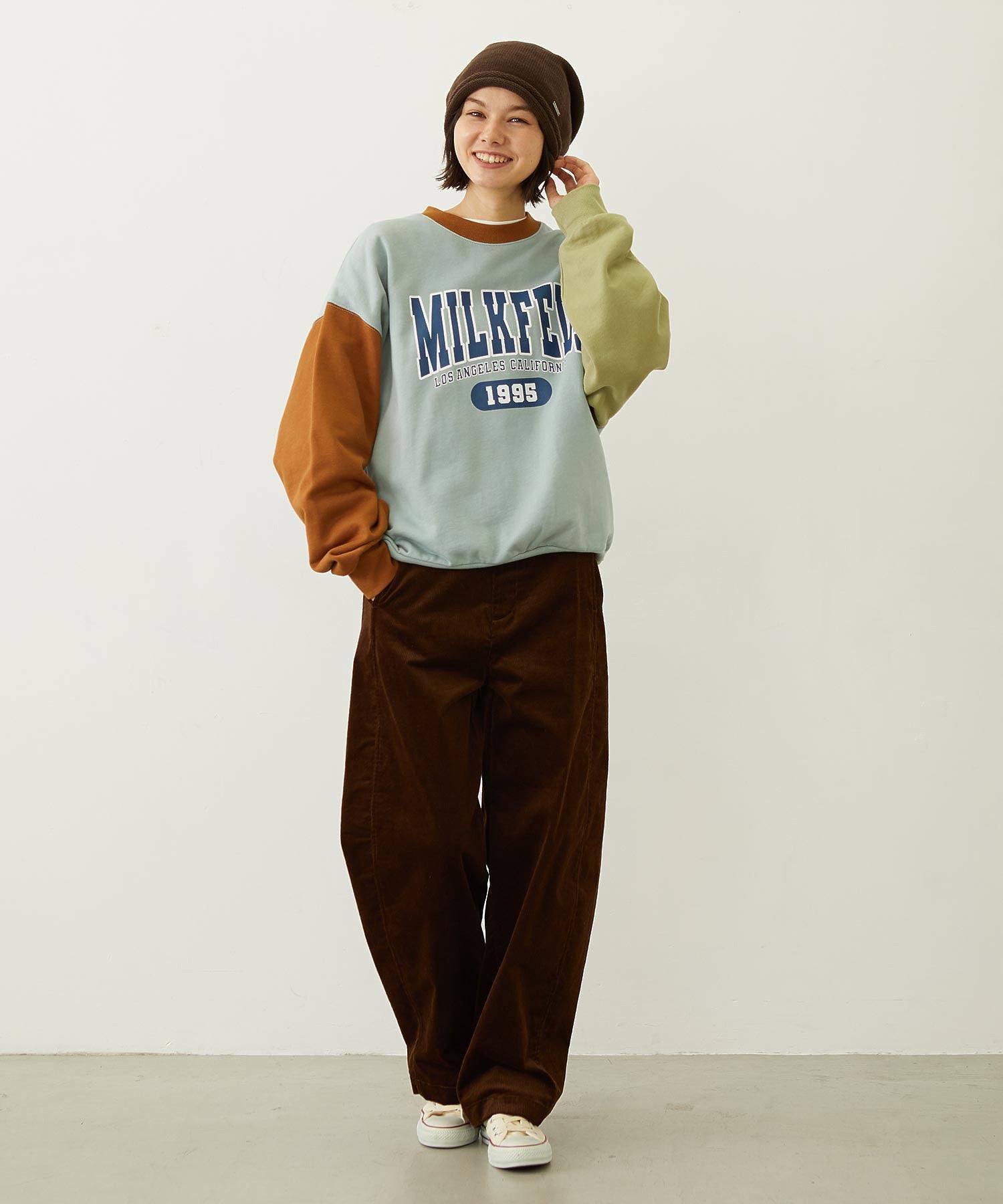 WORK STYLE CORDUROY PANTS