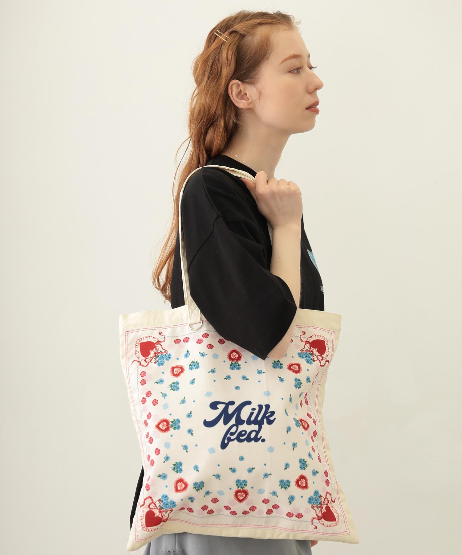 FLOWER PATTERN BANDANA BAG
