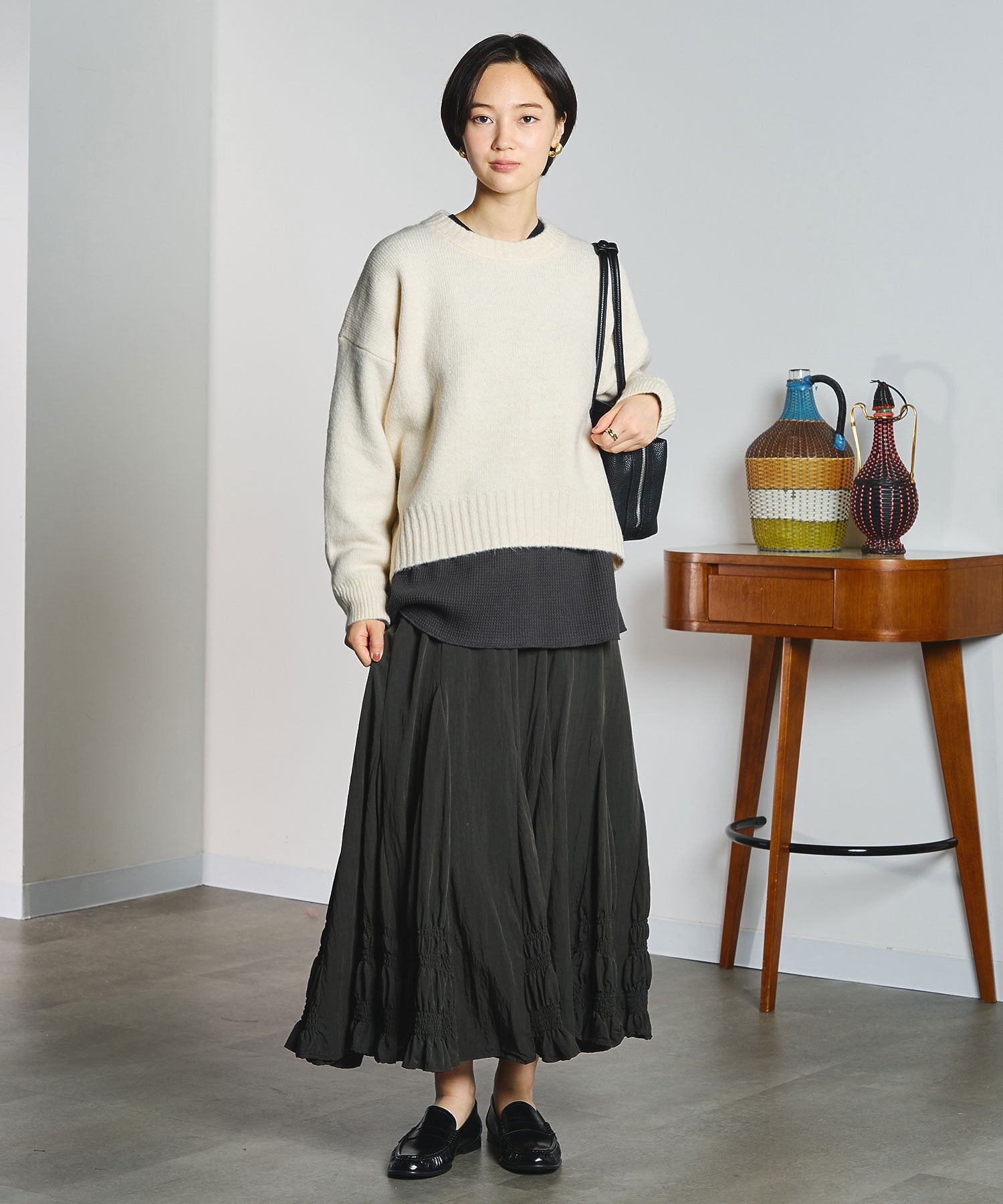 model:166cm 着用サイズ:ONE SIZE