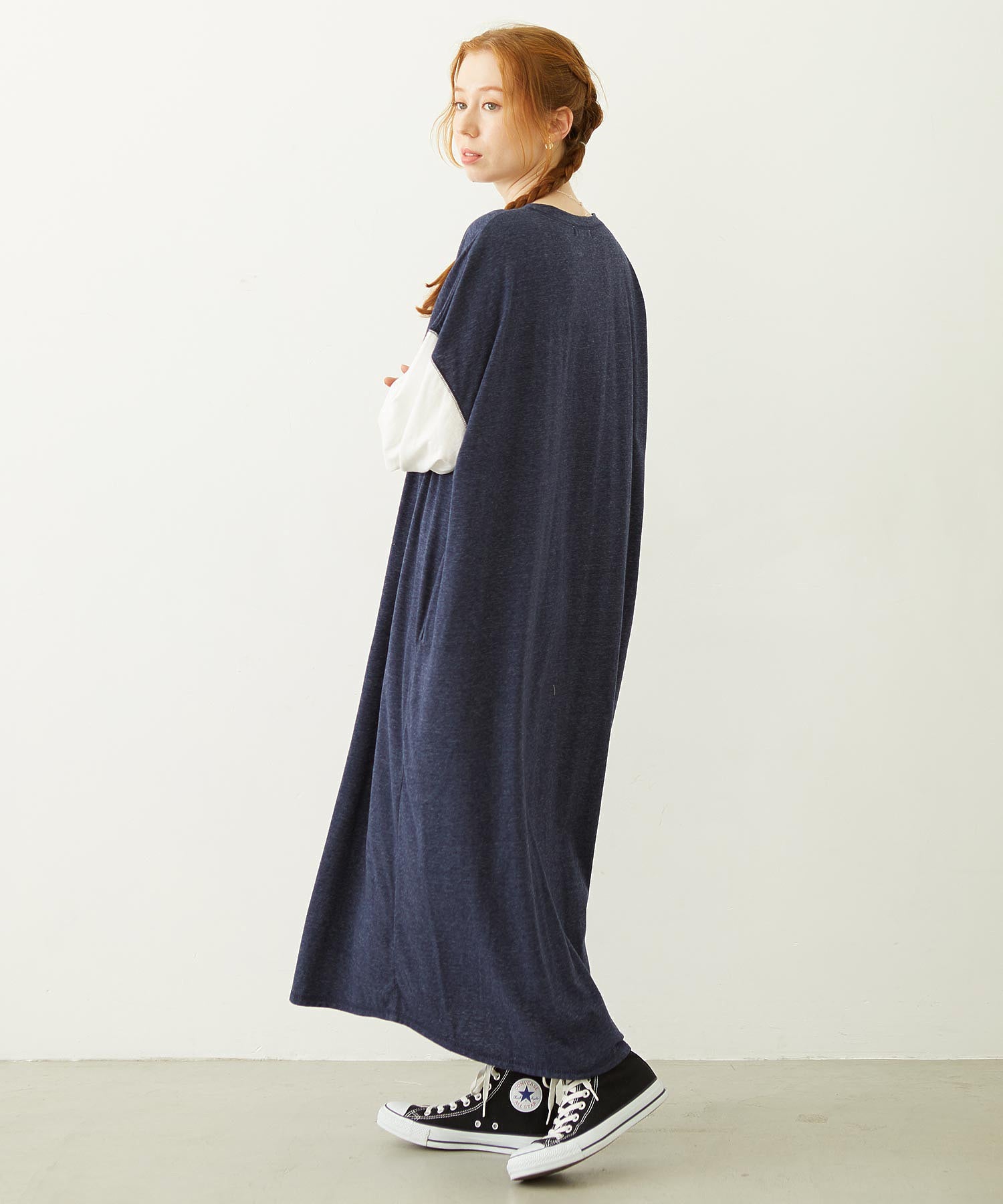 COLLEGE LOGO LONG DRESS