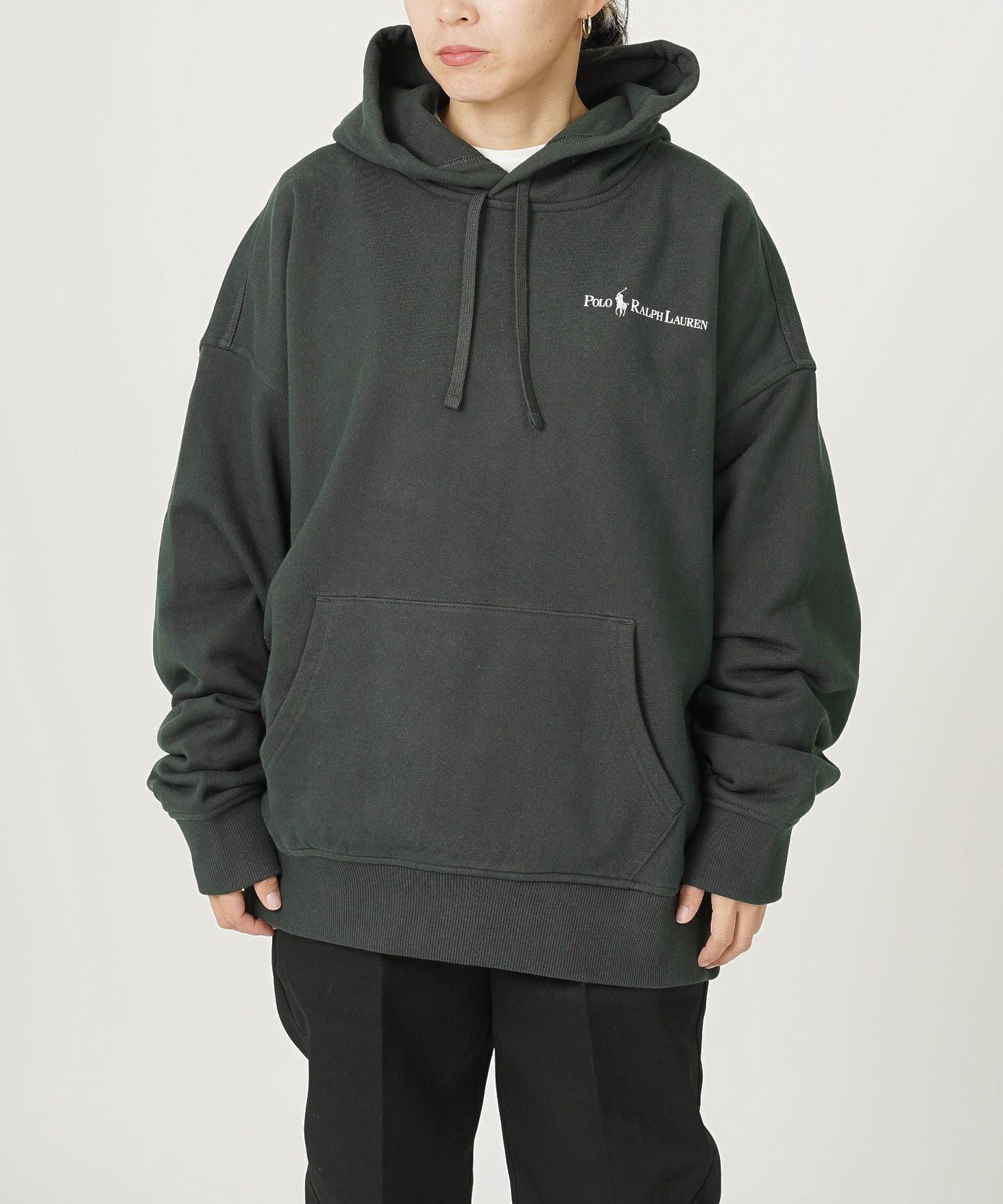 model:身長：156cm 着用サイズ：Lサイズ