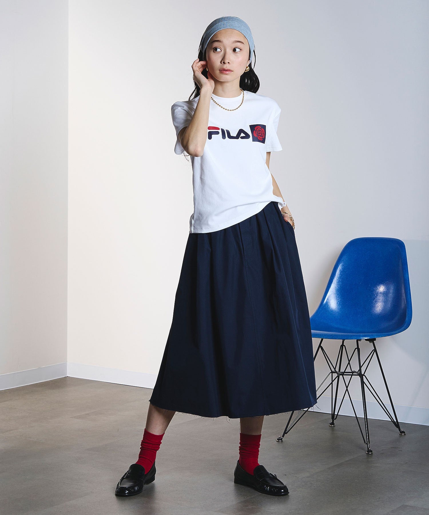 model:161cm 着用サイズ:S