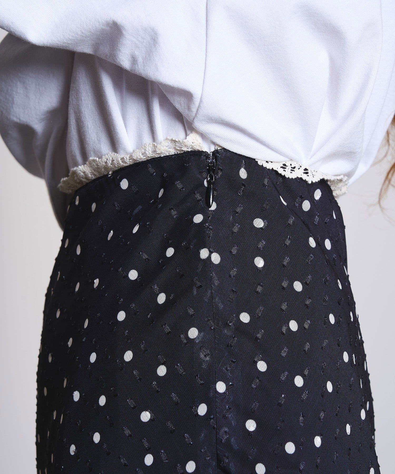 PRINTED NARROW SKIRT