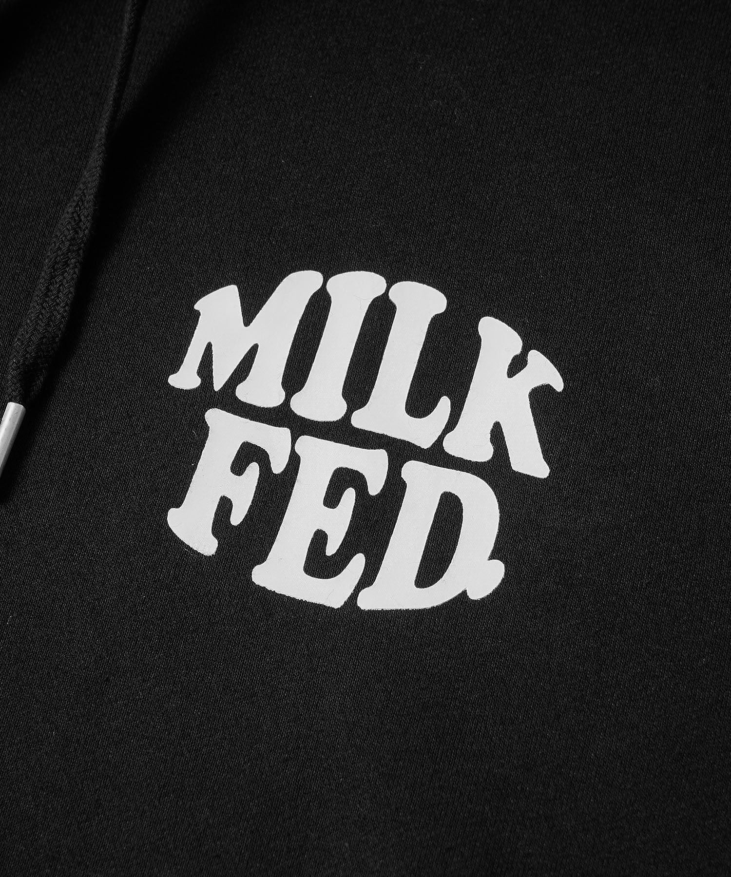 CIRCLE LOGO BIG SWEAT HOODIE MILKFED.