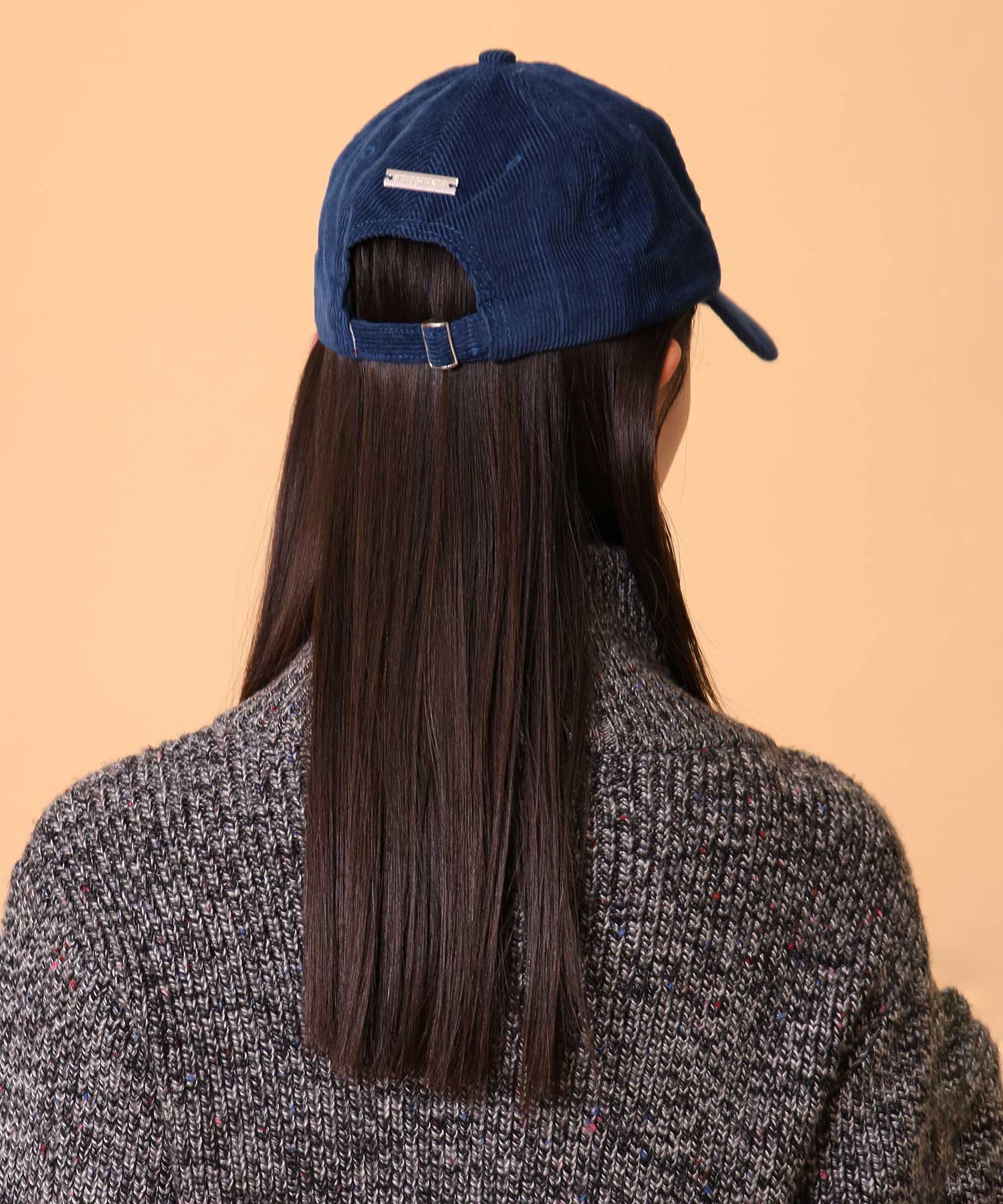 コーデュロイロゴキャップ