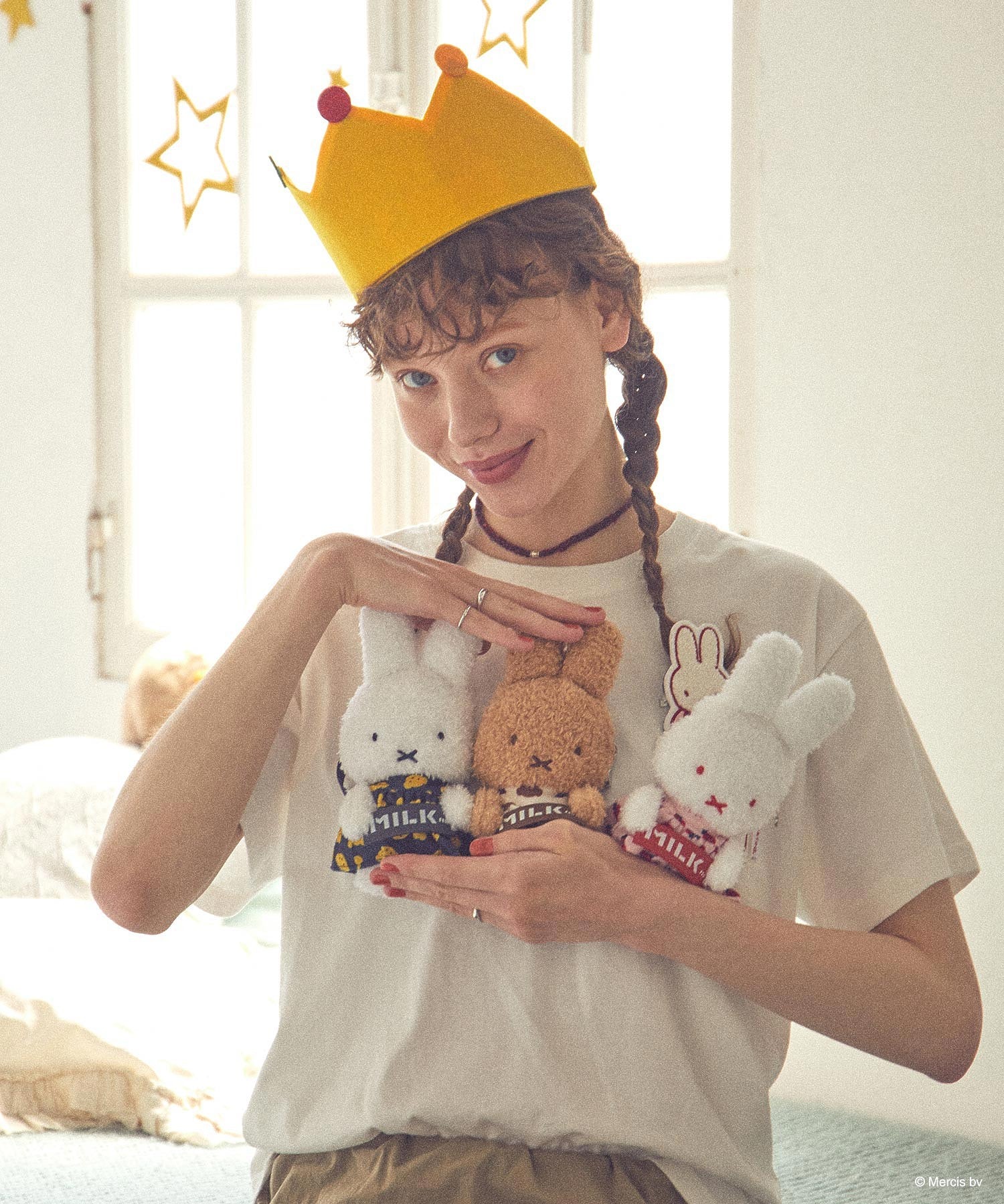 MILKFED. x MIFFY AND MELANIE S/S TEE