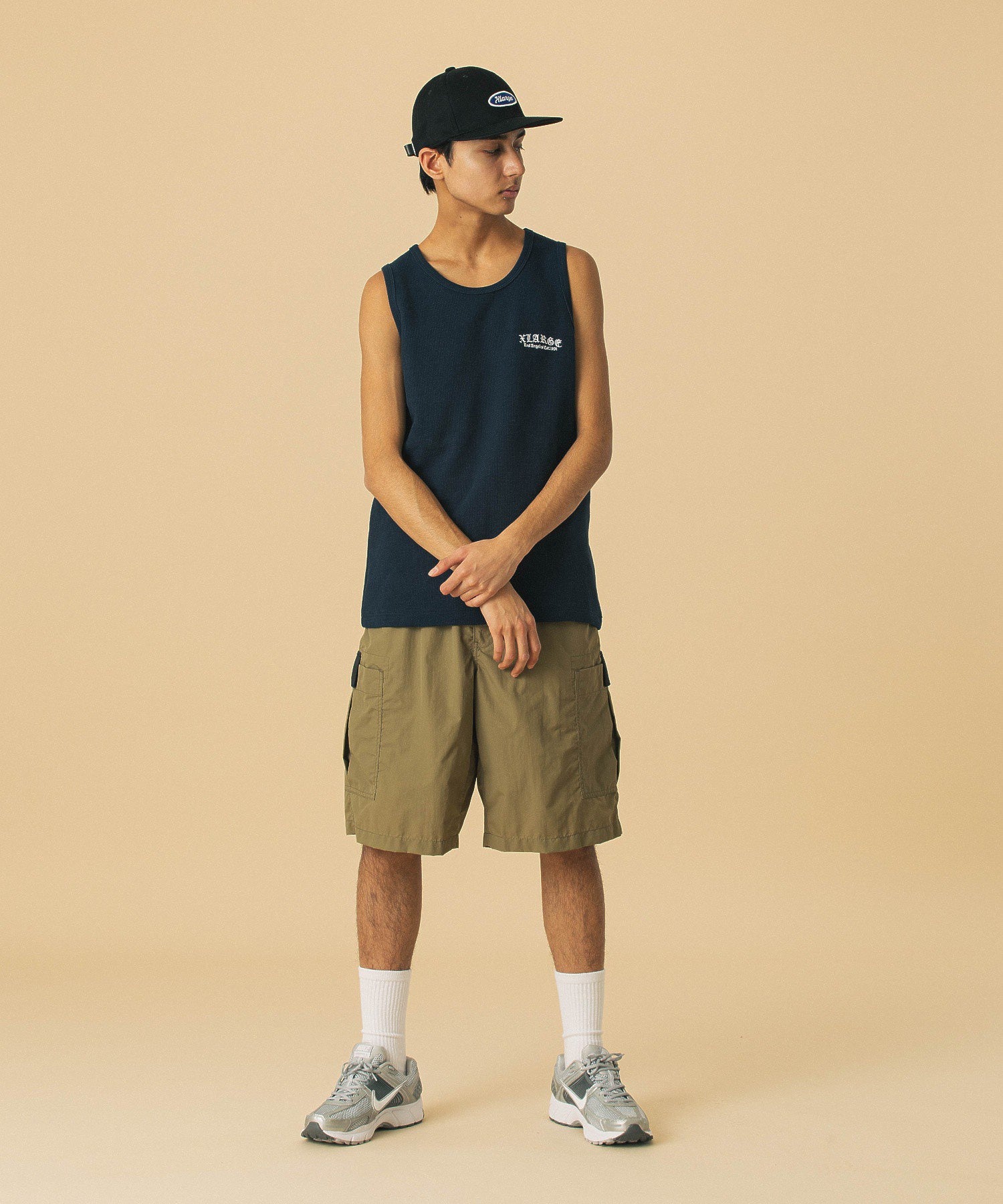 OLD ENGLISH WAFFLE TANK TOP