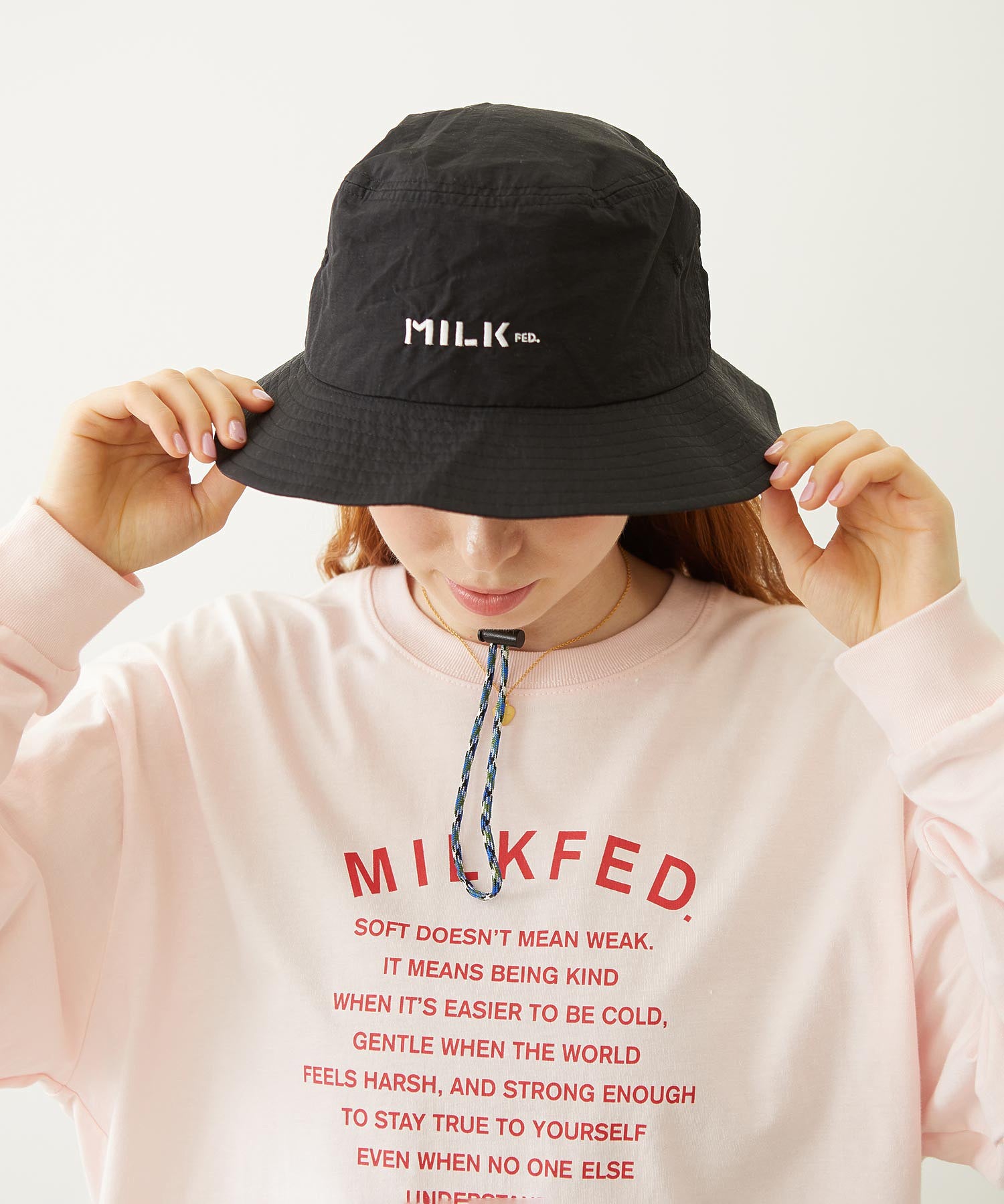 MILKFED. BUCKET HAT