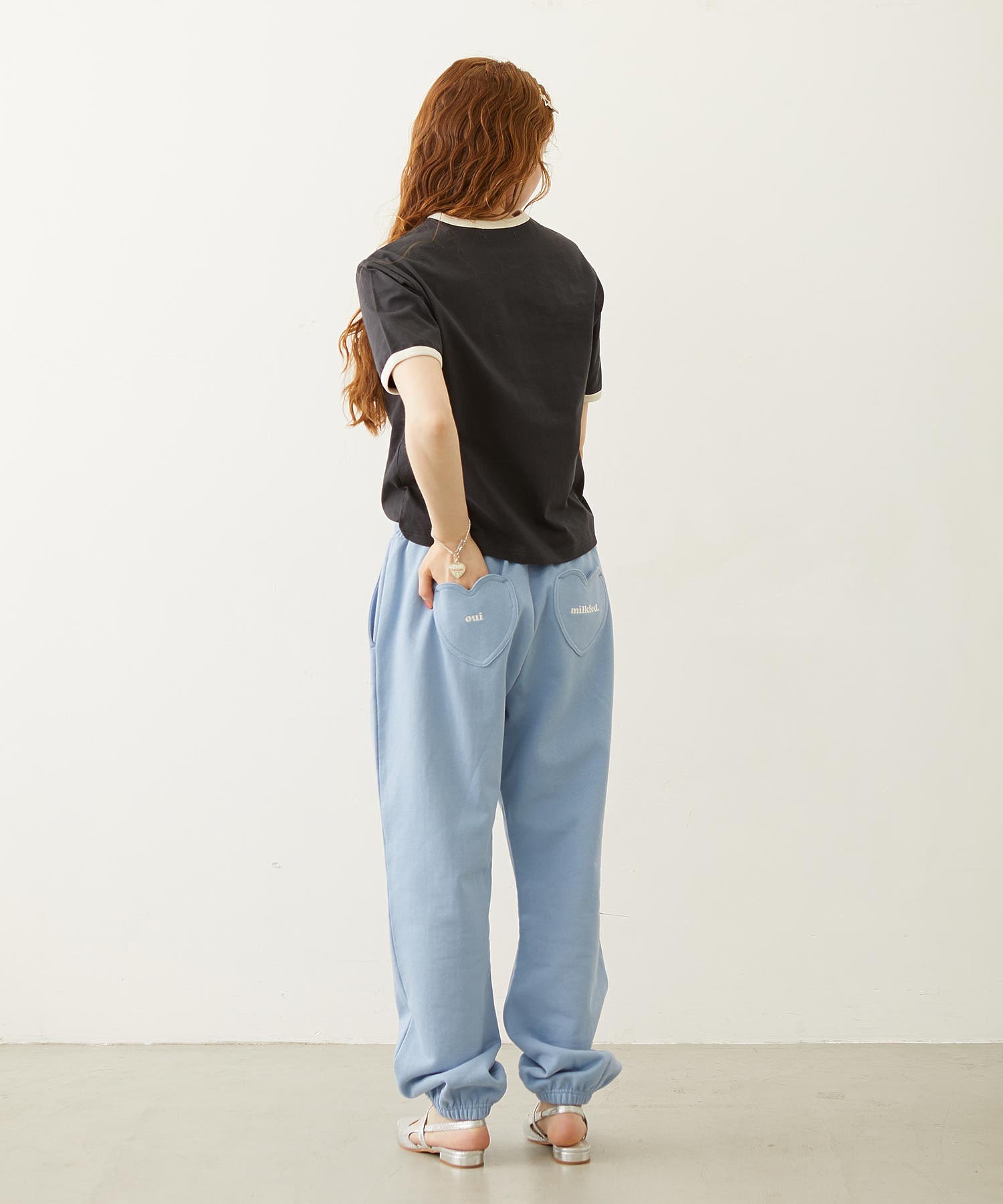 HEART POCKET SWEATPANTS
