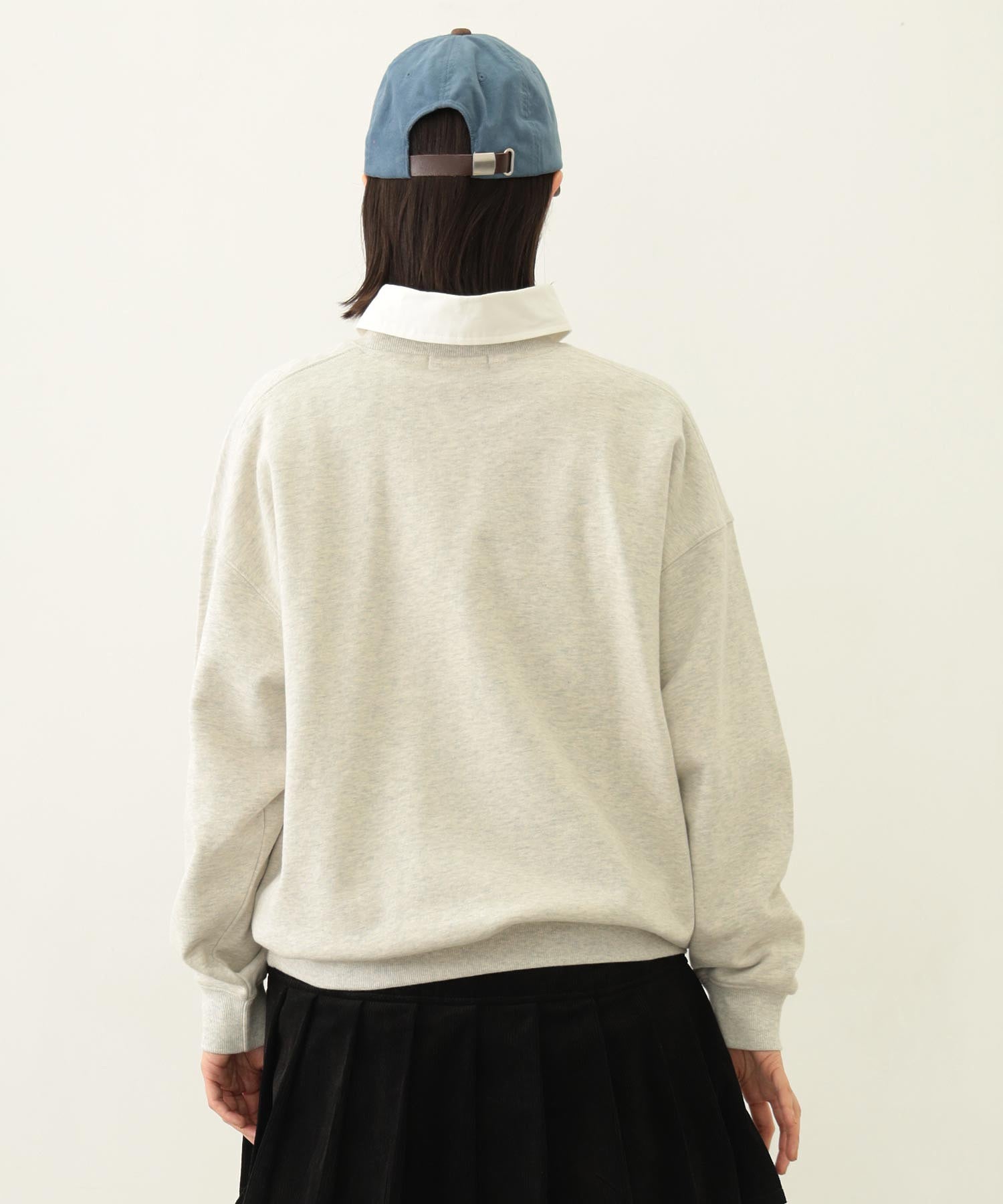 ICING LOGO WIDE CREW SWEAT TOP