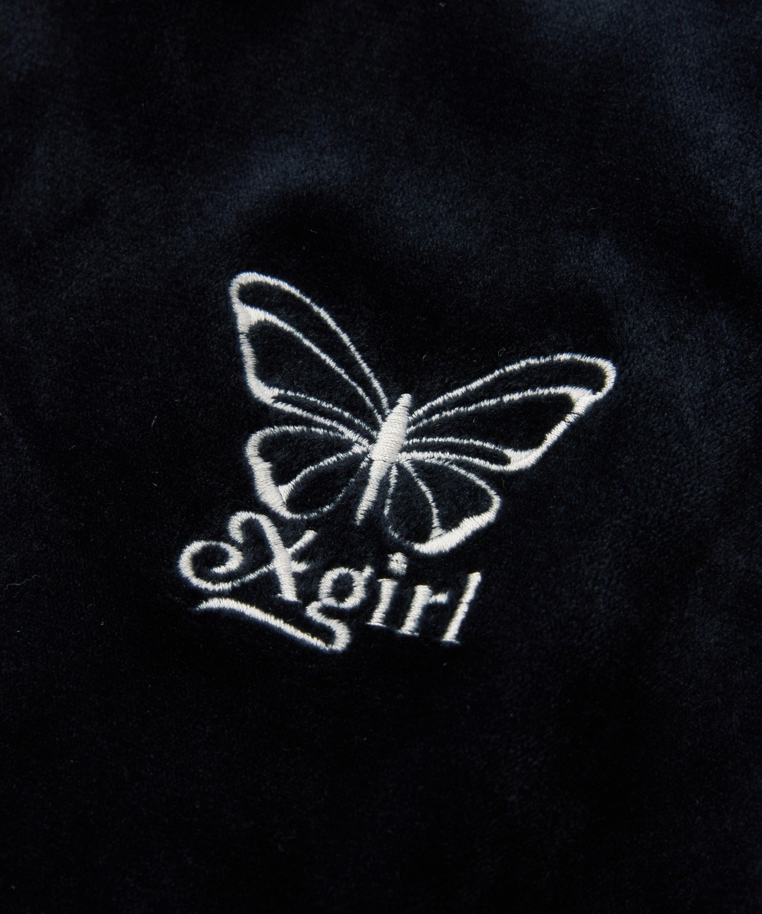 BUTTERFLY VELOUR TRACK JACKET