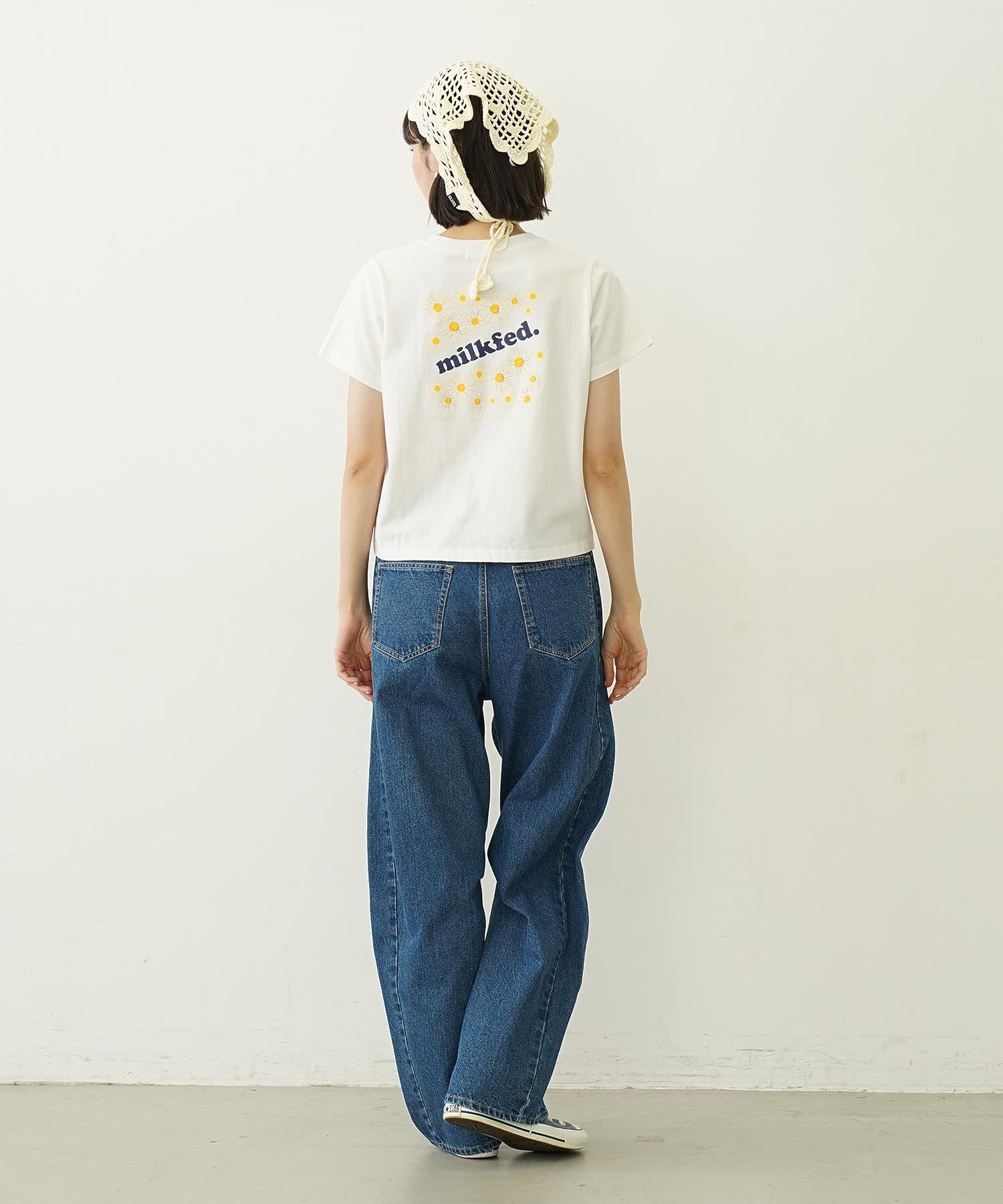 DAISY AND LOGO COMPACT S/S TEE