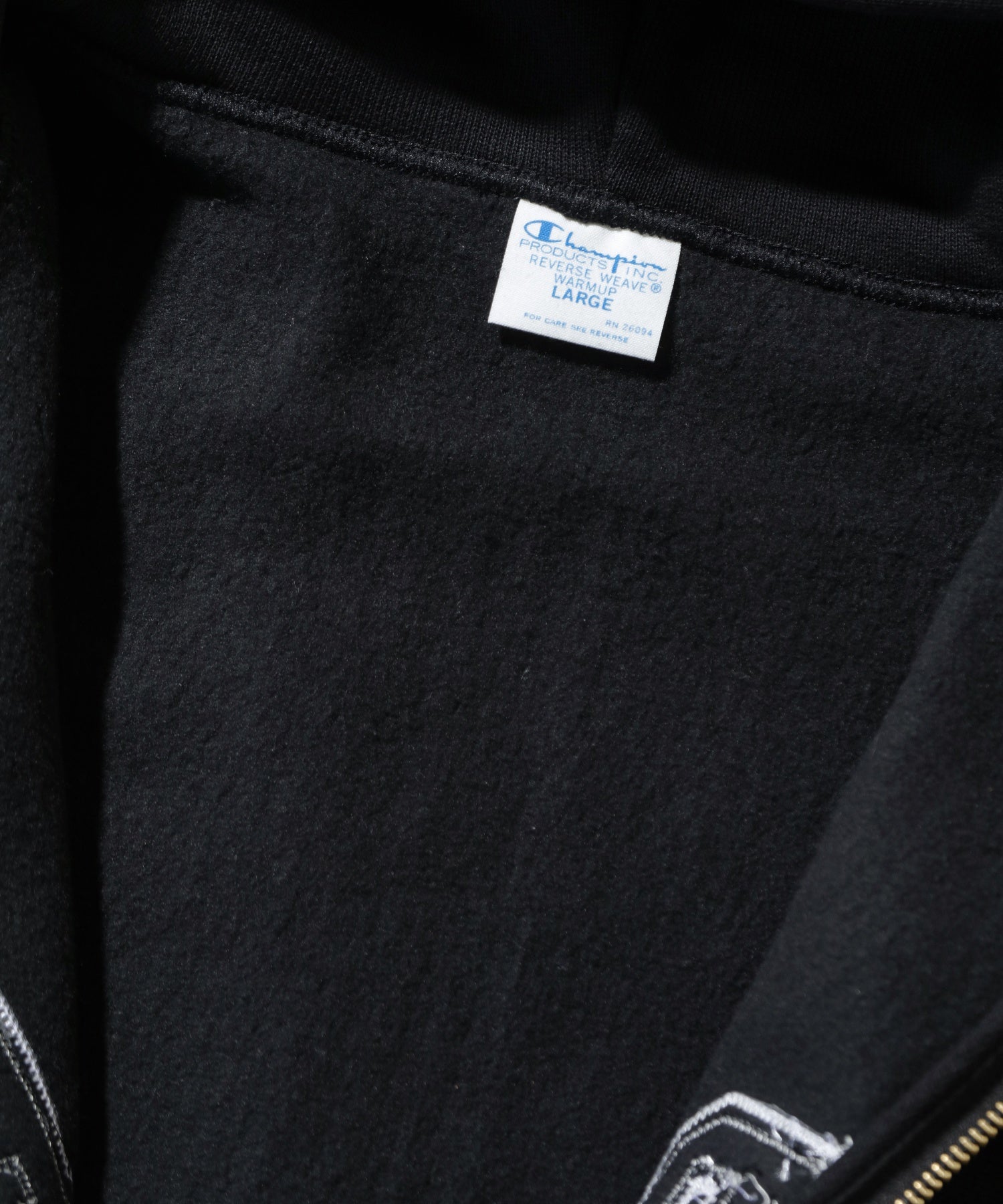 XLARGE×Champion REVERSE WEAVE ZIP HOODED SWEATSHIRT