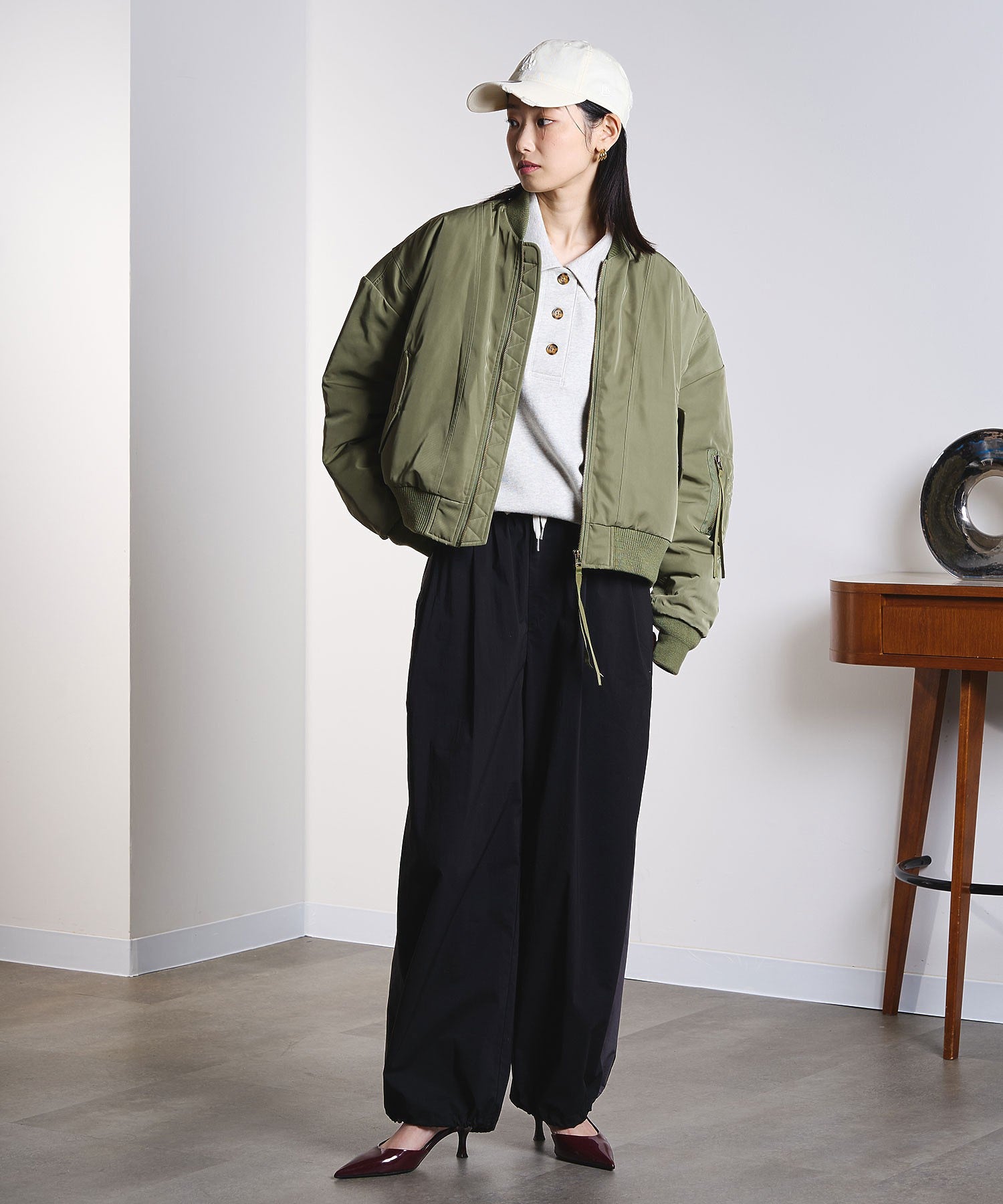 model:169cm 着用サイズ:ONE SIZE