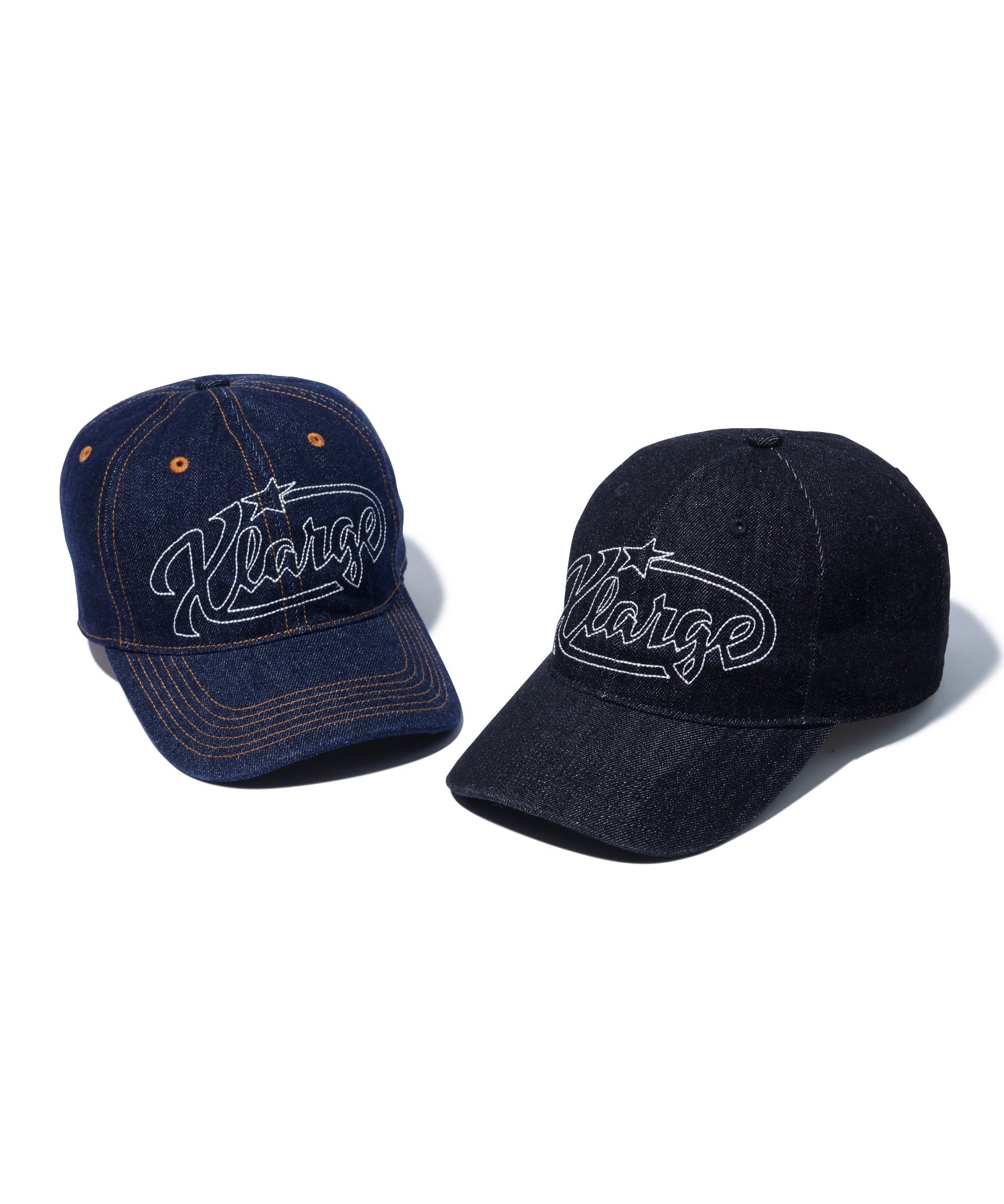 STAR LOGO DENIM CAP