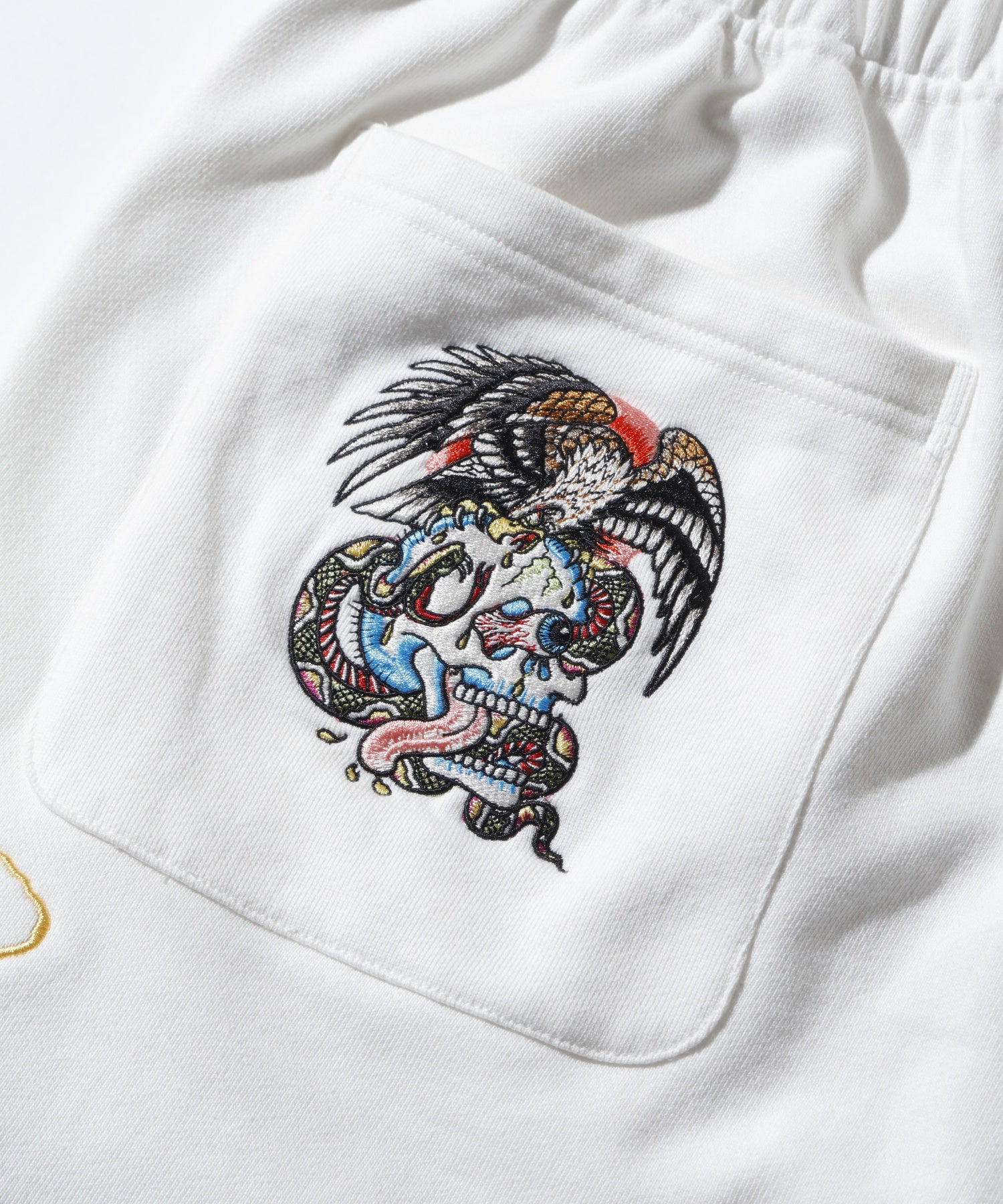 XLARGE×ED HARDY SWEAT PANTS