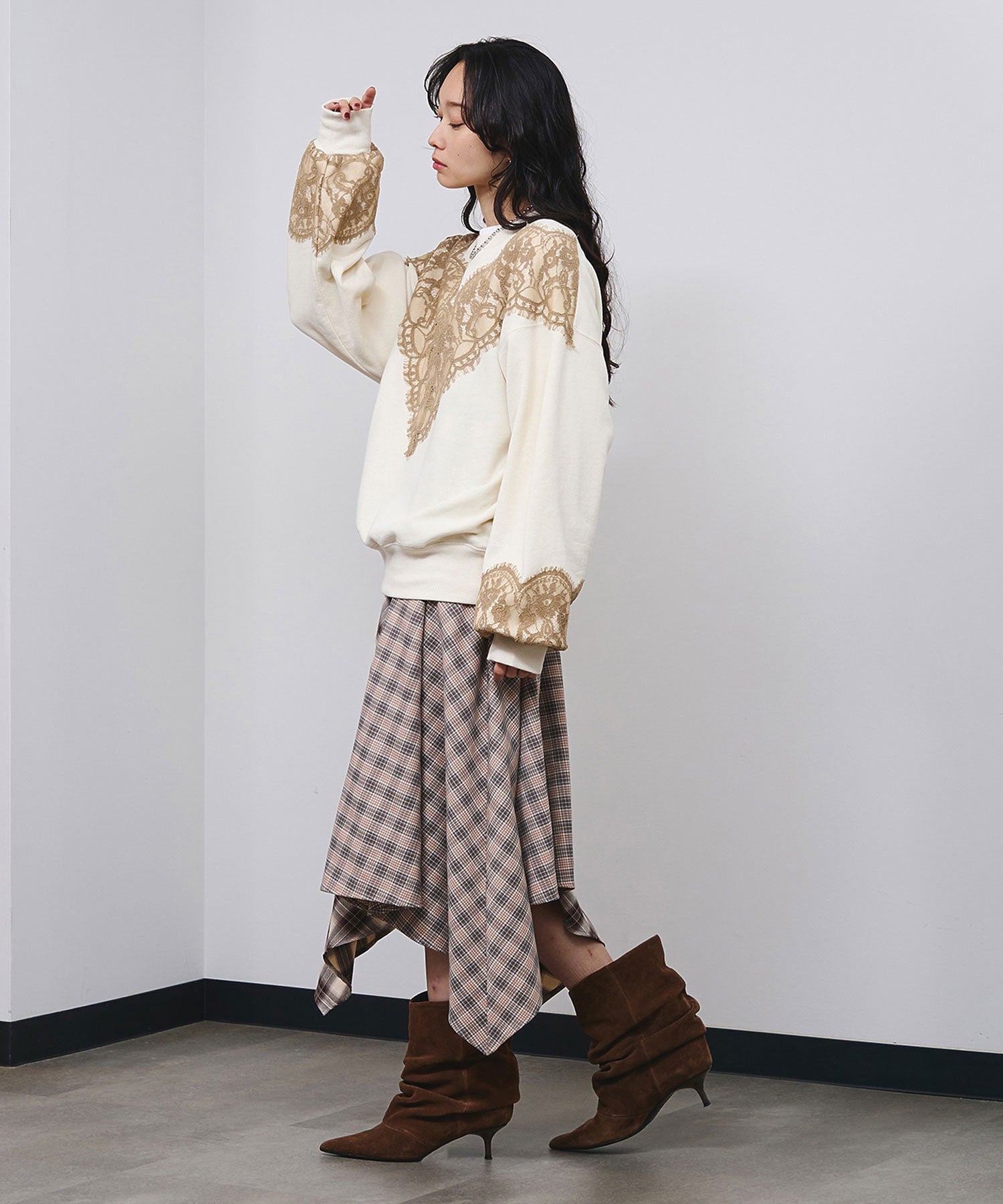 model:161cm 着用サイズ:ONE SIZE