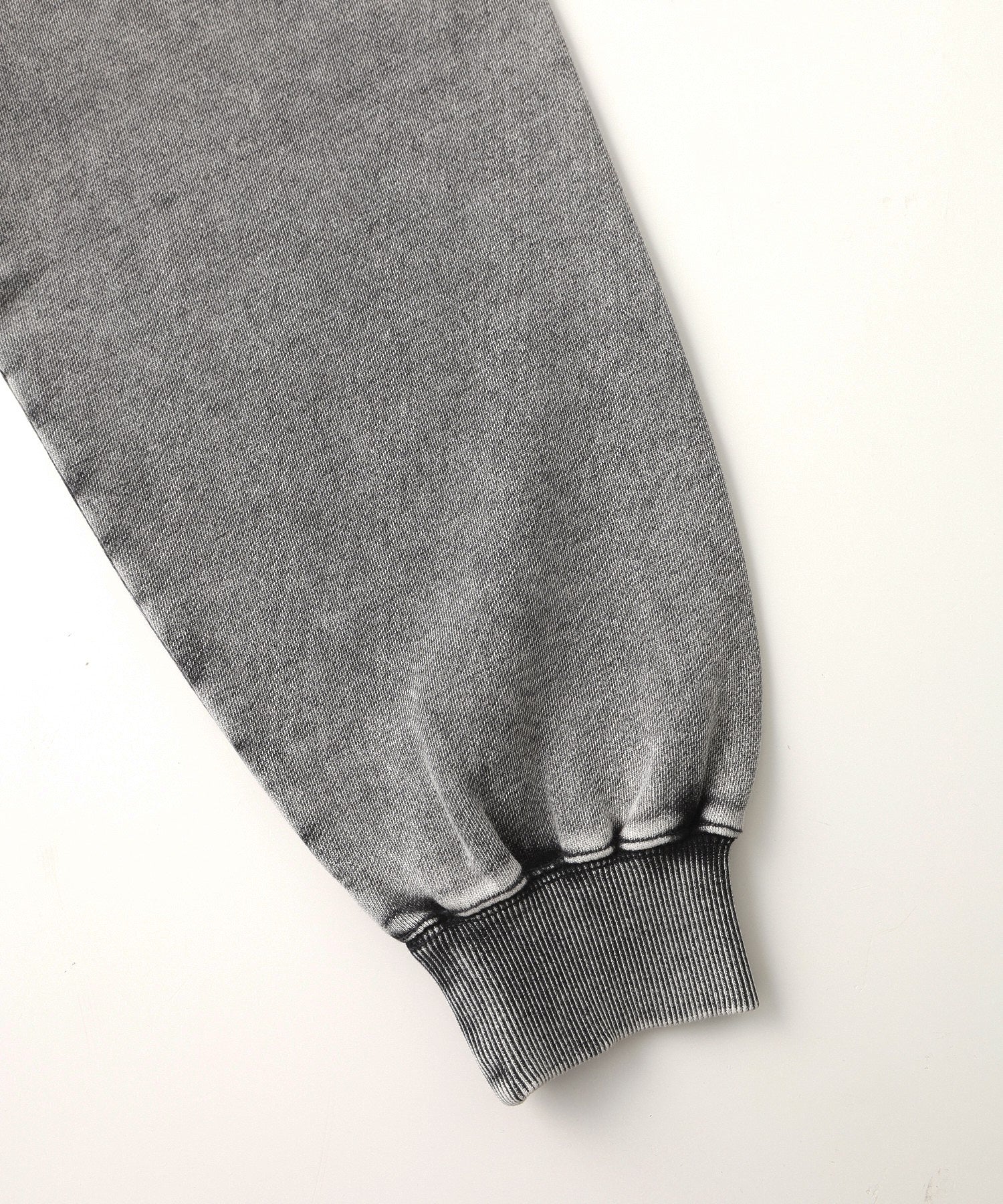 FADED FACE LABEL ANORAK SWEAT HOODIE